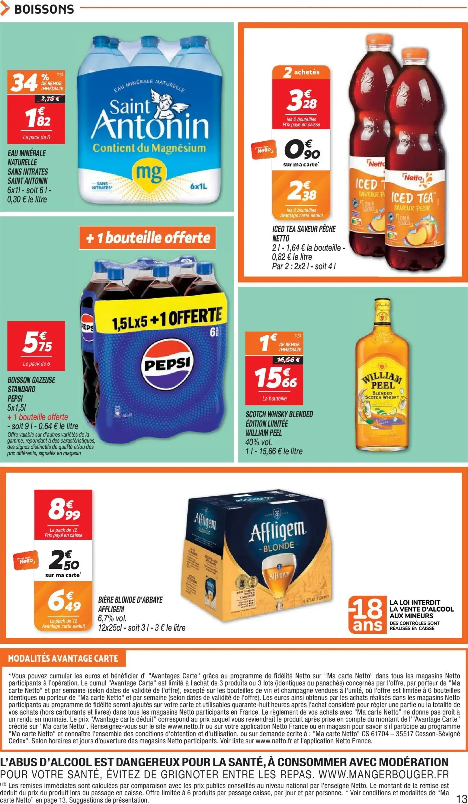 Netto rendez-vous prix bas à partir du 08/09/2026 - promo en ligne du 8 septembre au 14 septembre 2026 - Catalogue page 13