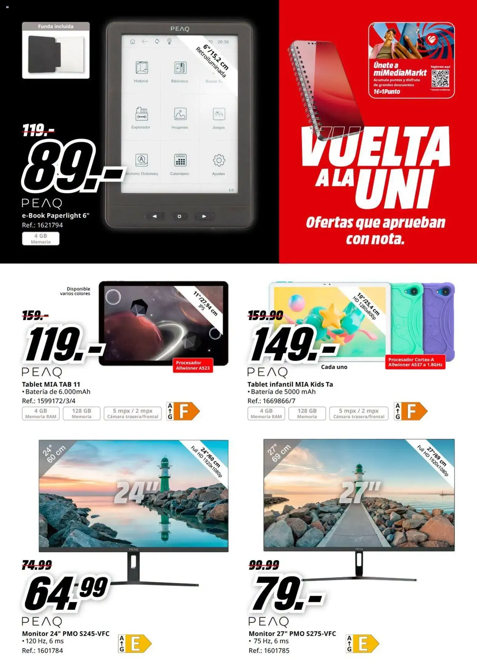 Catálogo de VUELTA A CASA Equípate para volver con las mejores ofertas. 7 de septiembre al 17 de septiembre 2026 - Página 11