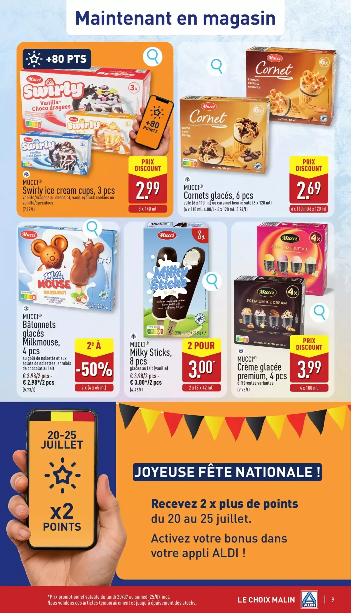 ALDI Dépliant 20/07 - 25/07 van 20 juli tot 25 juli 2026 - folder pagina 9