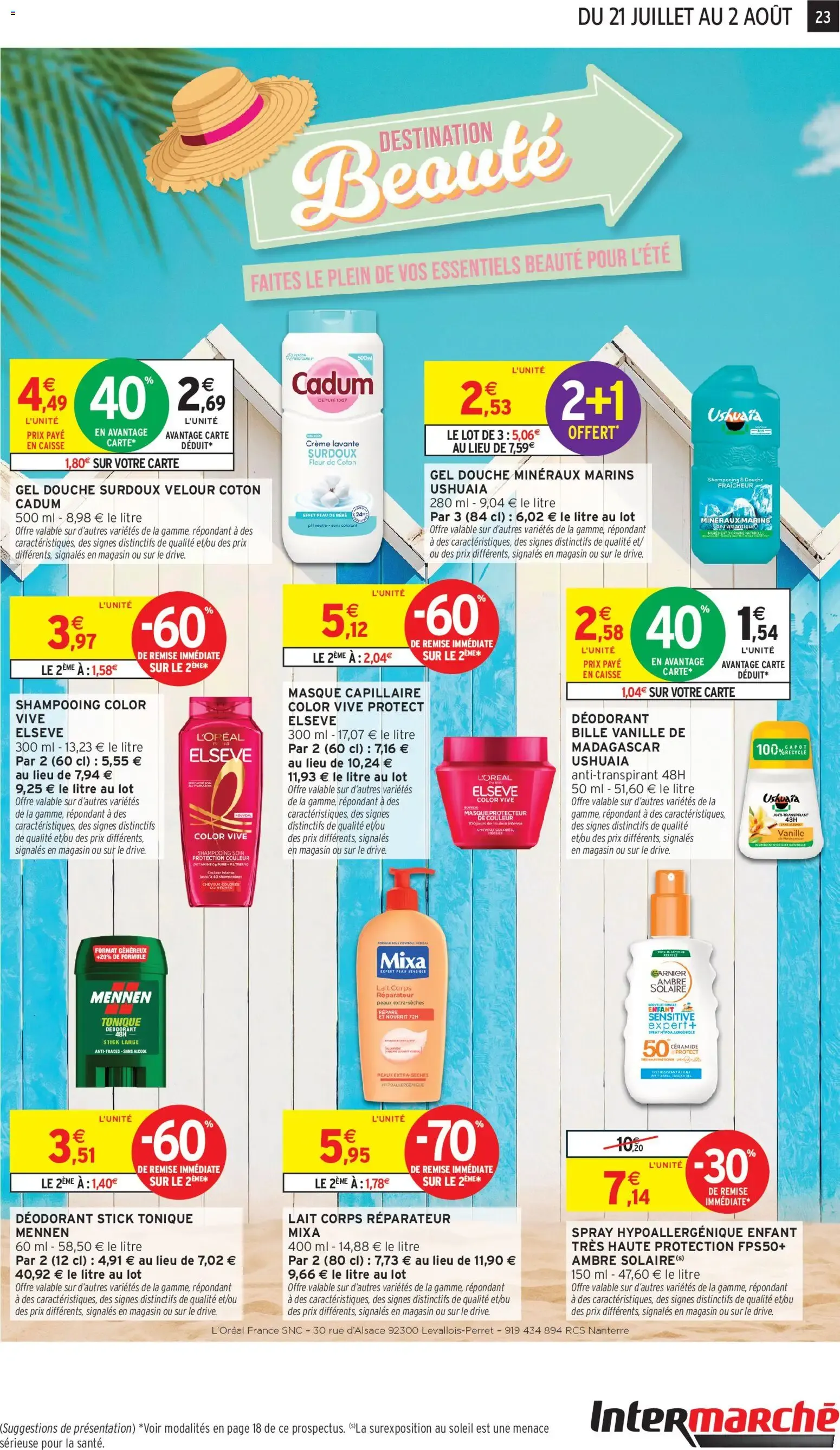 Intermarché offres de la semaine à partir du 21/07/2026 - promo en ligne du 21 juillet au 2 août 2026 - Catalogue page 23