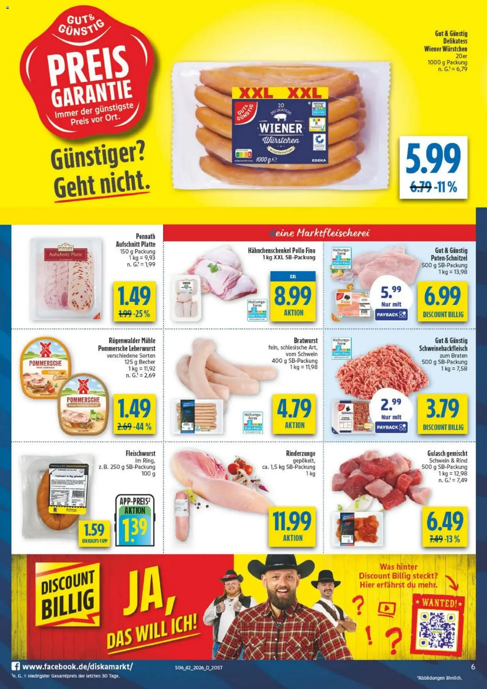 Diska Prospekt (ab 12.10.2026) zum Blättern von 12. Oktober bis 17. Oktober 2026 - Prospekt seite 6