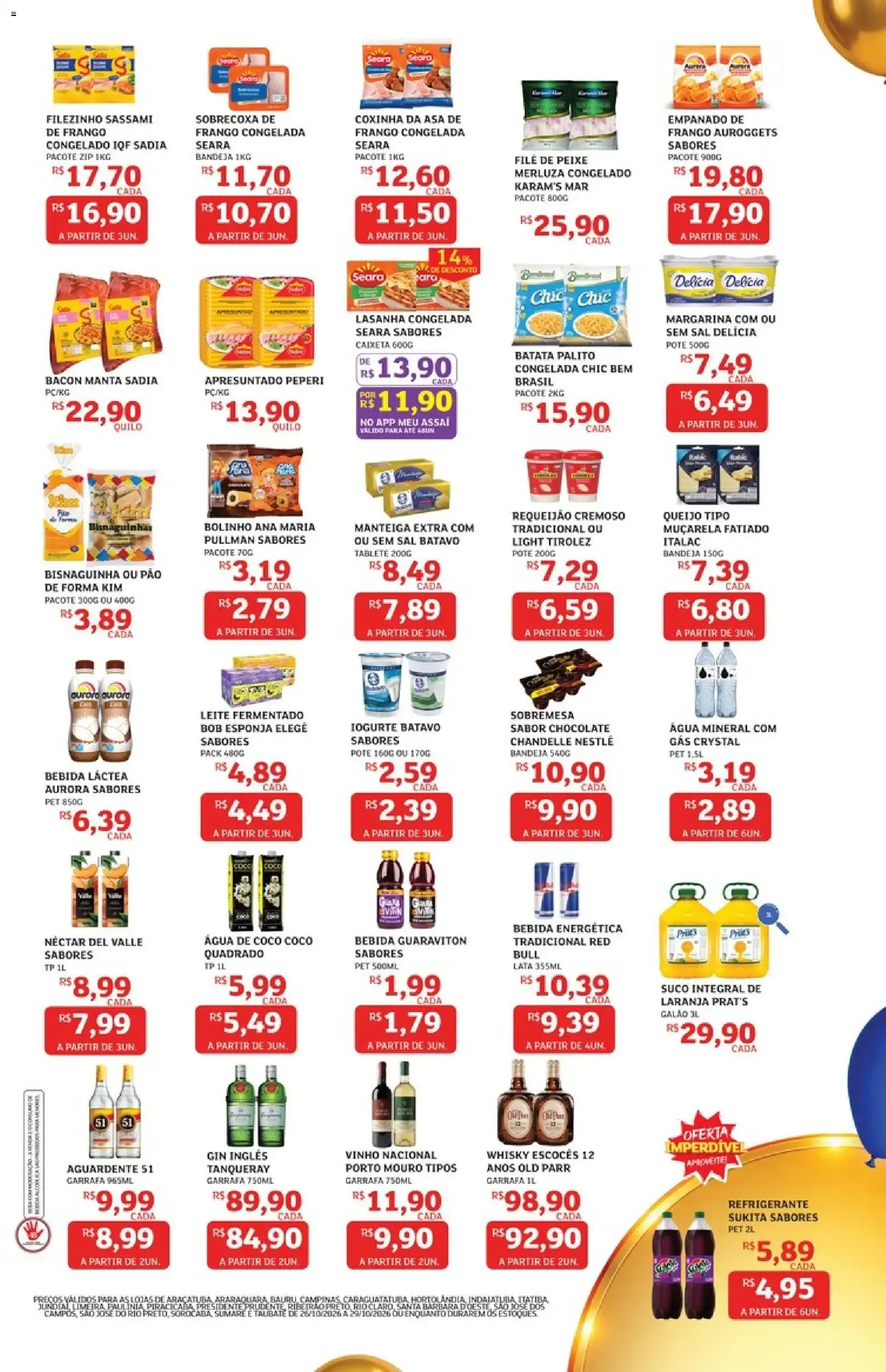 Encarte de Assaí Atacadista ofertas - SP de 26/10/2026 | Promoções Online 26 de outubro até 29 de outubro 2026 - Pagina 3