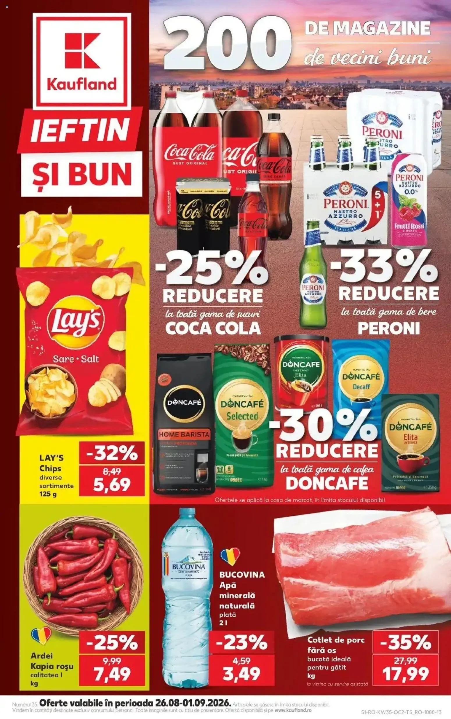 Catalog Kaufland - Revista de Ofertas de la 26 august până la 1 septembrie 2026 - Revista Pagina 1