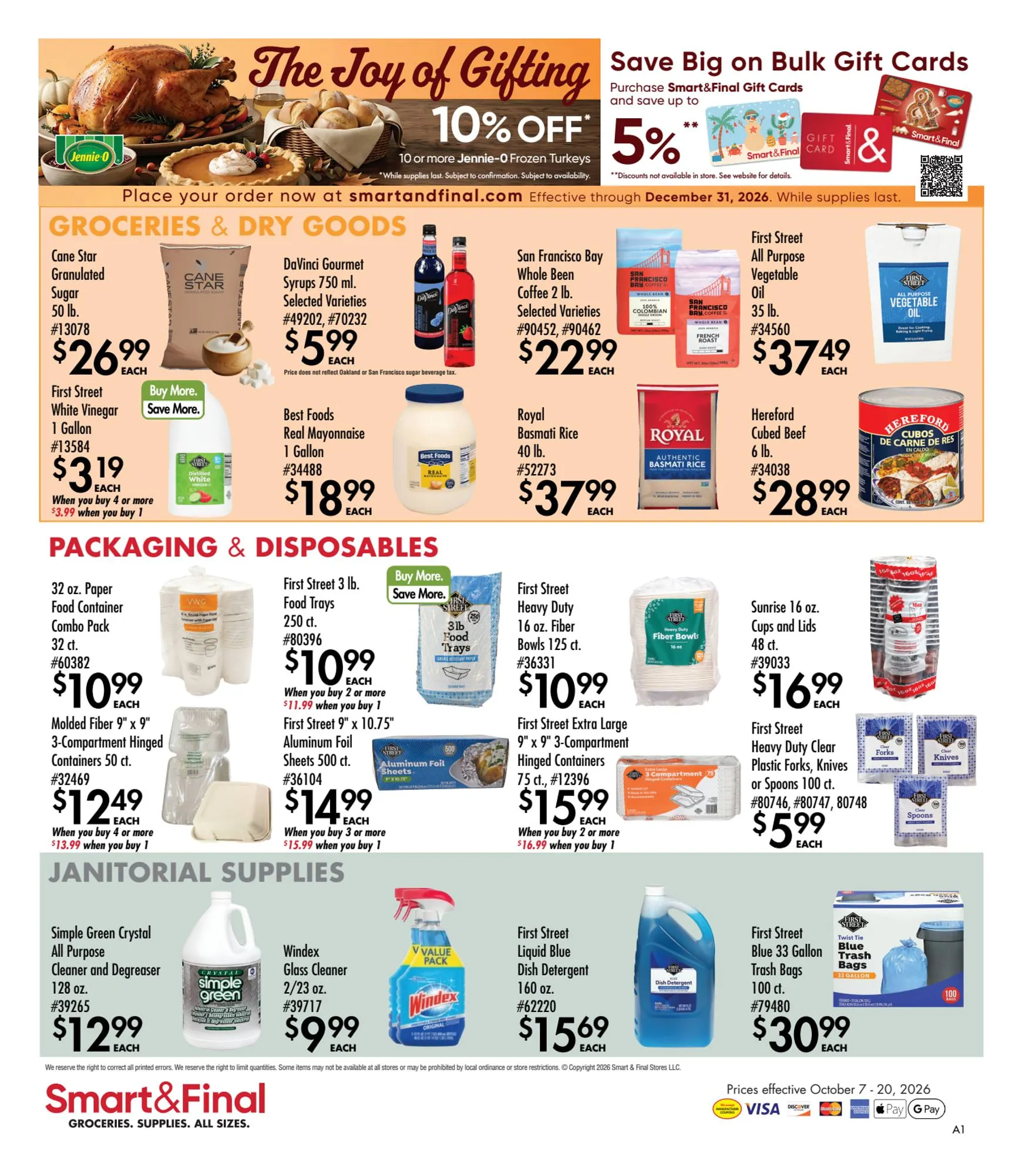 Weekly ad Current Smart & Final - Business & Club Savings leaflet valid from Wednesday 10/07/2026 to Tuesday 10/20/2026 from October 7 to October 20 2026 - Page 2