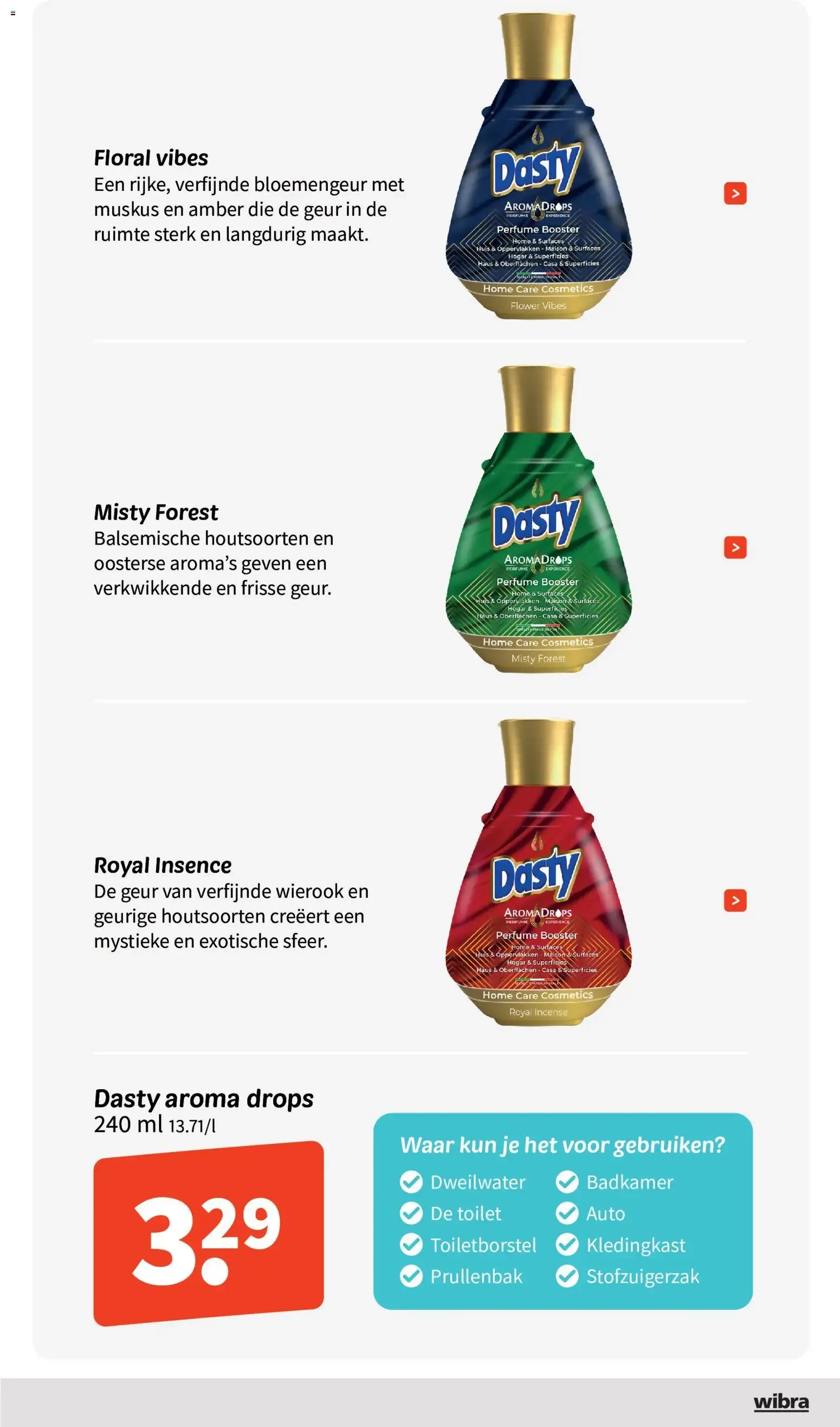 Wibra: Ofertas en productos Dasty van 3 september tot 5 oktober 2026 - Folder pagina 15