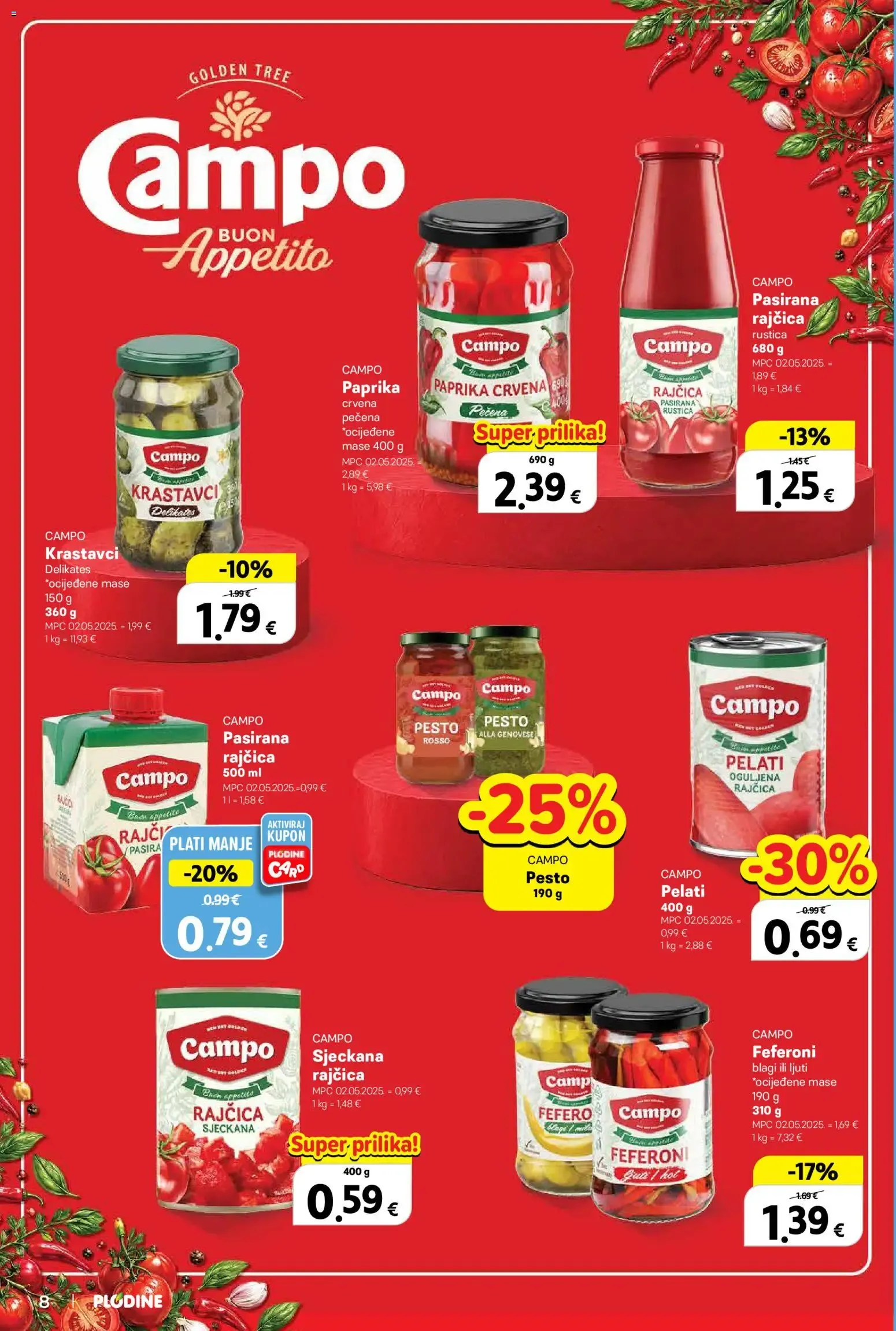 Katalog Plodine Katalog novi od 14.10.2026 na listanje > letak digitalni od 14. listopada do 20. listopada 2026. - Pregled Stranica 8