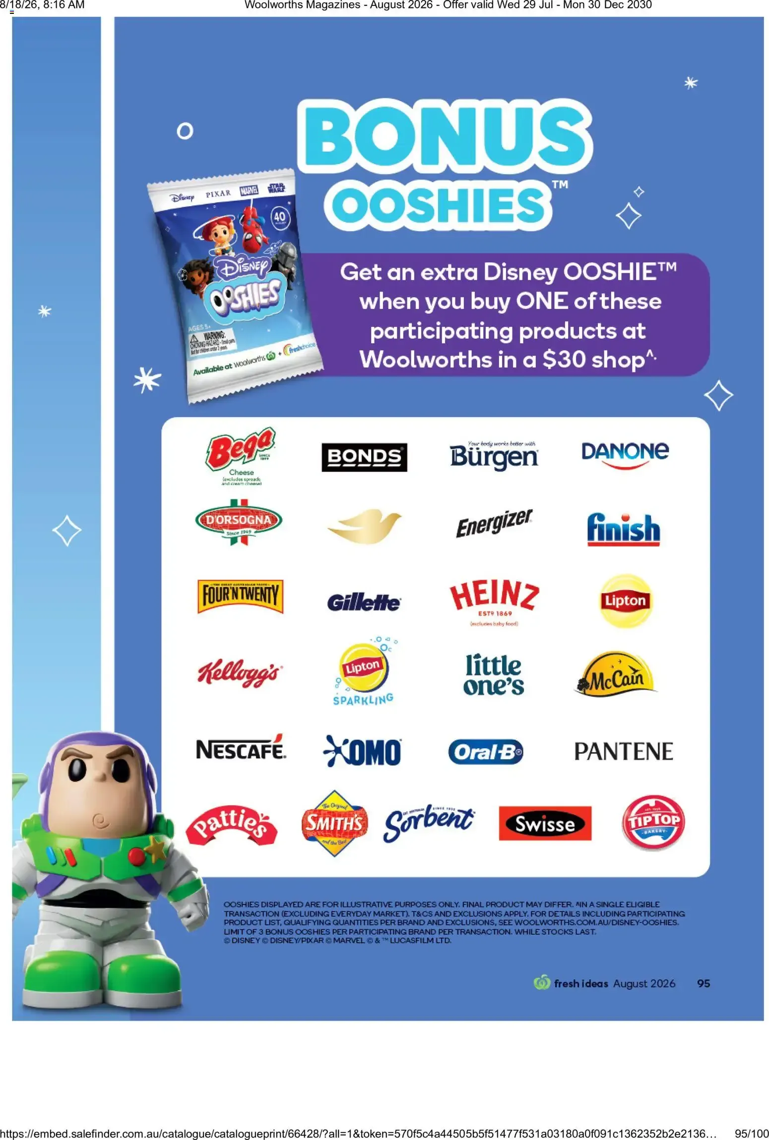 Woolworths Fresh Ideas - August 2026 - Catalogue valid from 29 July to 30 December 2030 - page 95