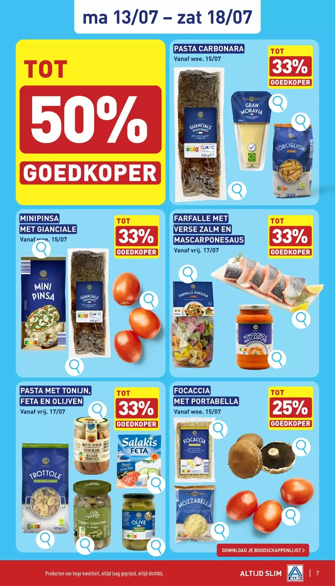 ALDI Folder van ma 13/07 t.e.m. zat 18/07 van 13 juli tot 18 juli 2026 - folder pagina 7