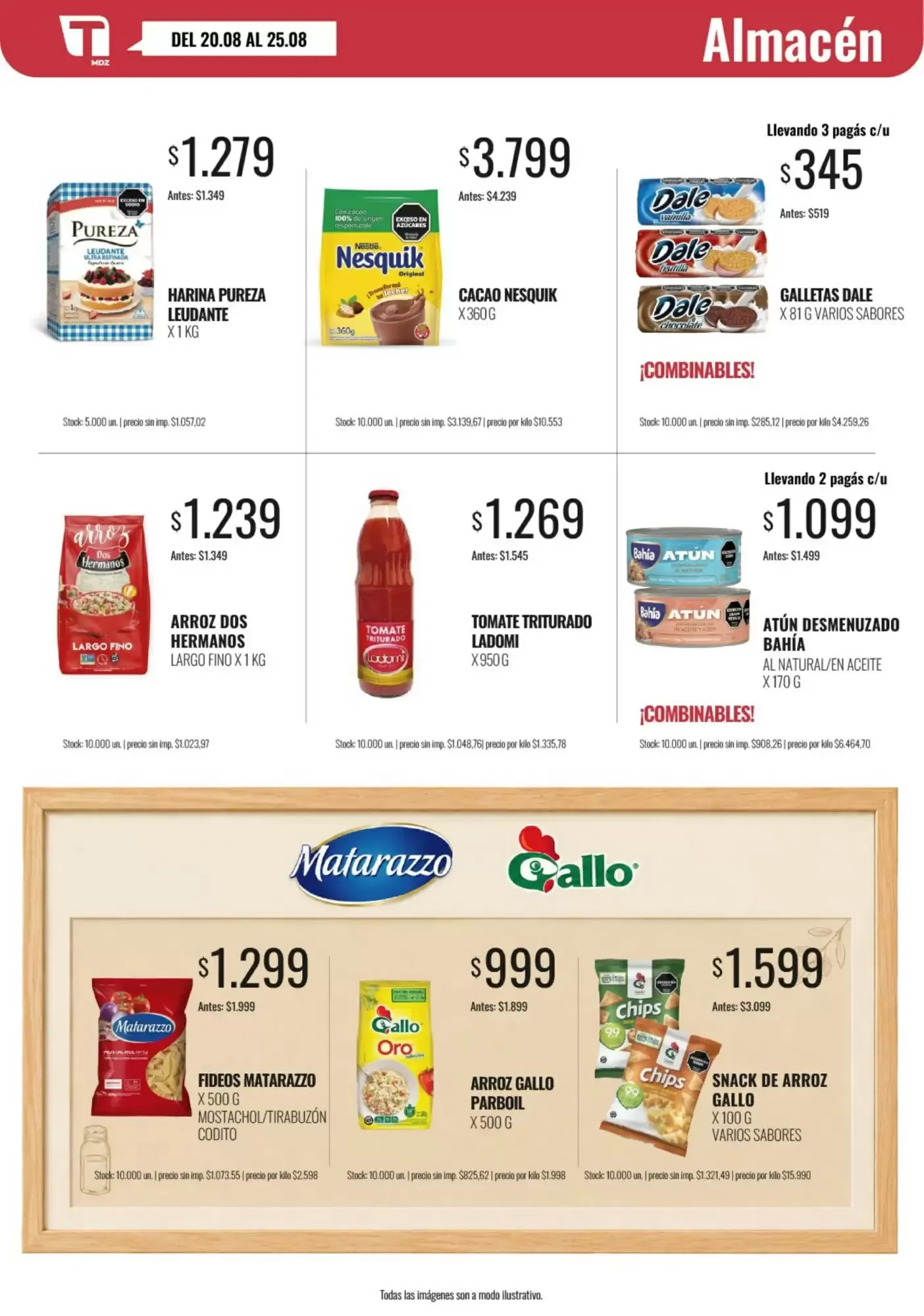 Ofertas de Catálogo Supermercados Tadicor semana 34 20 de agosto al 25 de agosto 2026 - Página 3 del catálogo
