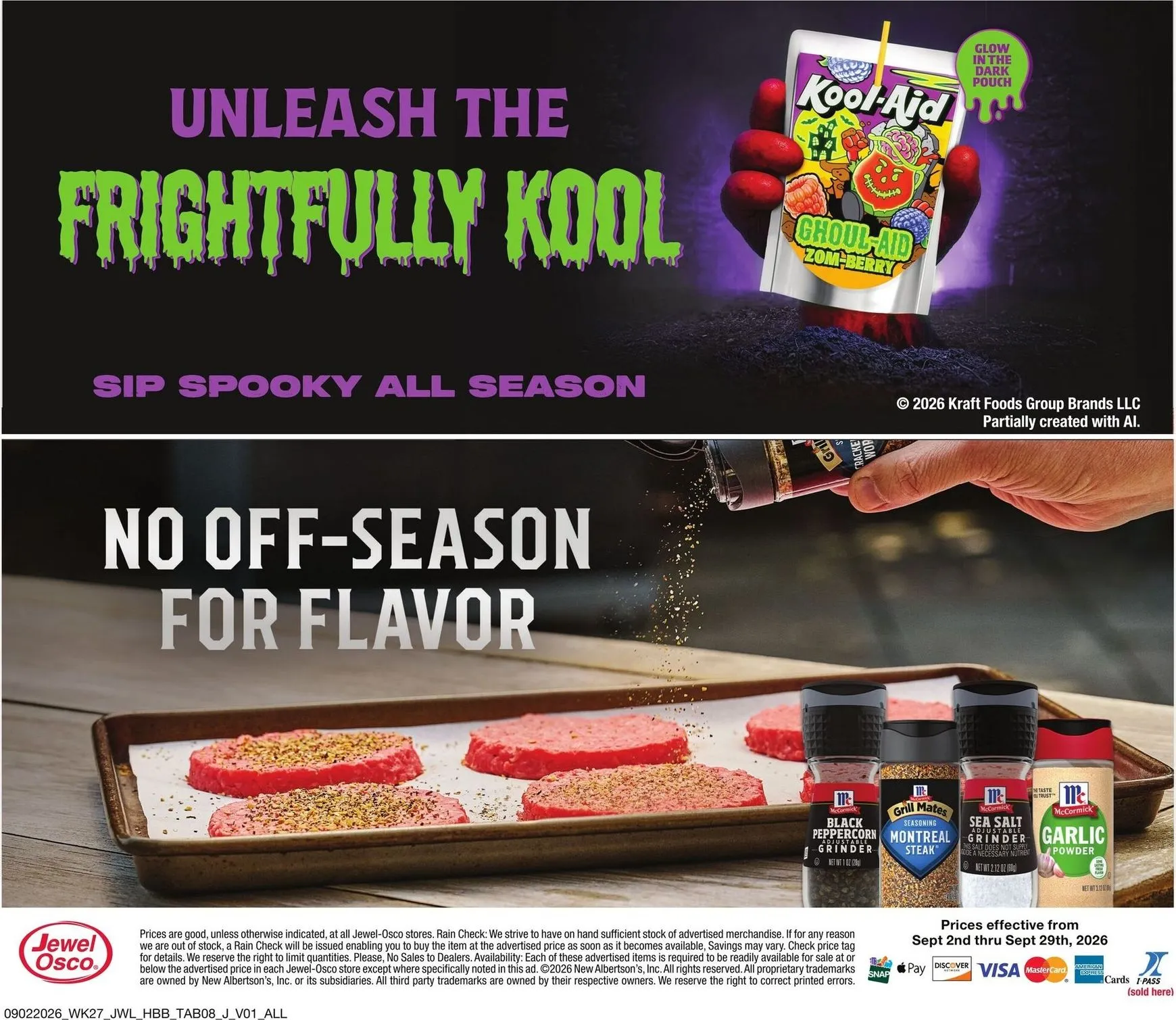 Weekly ad Your Fall Savings Start Here - Jewel Osco from September 2 to September 29 2026 - Page 8