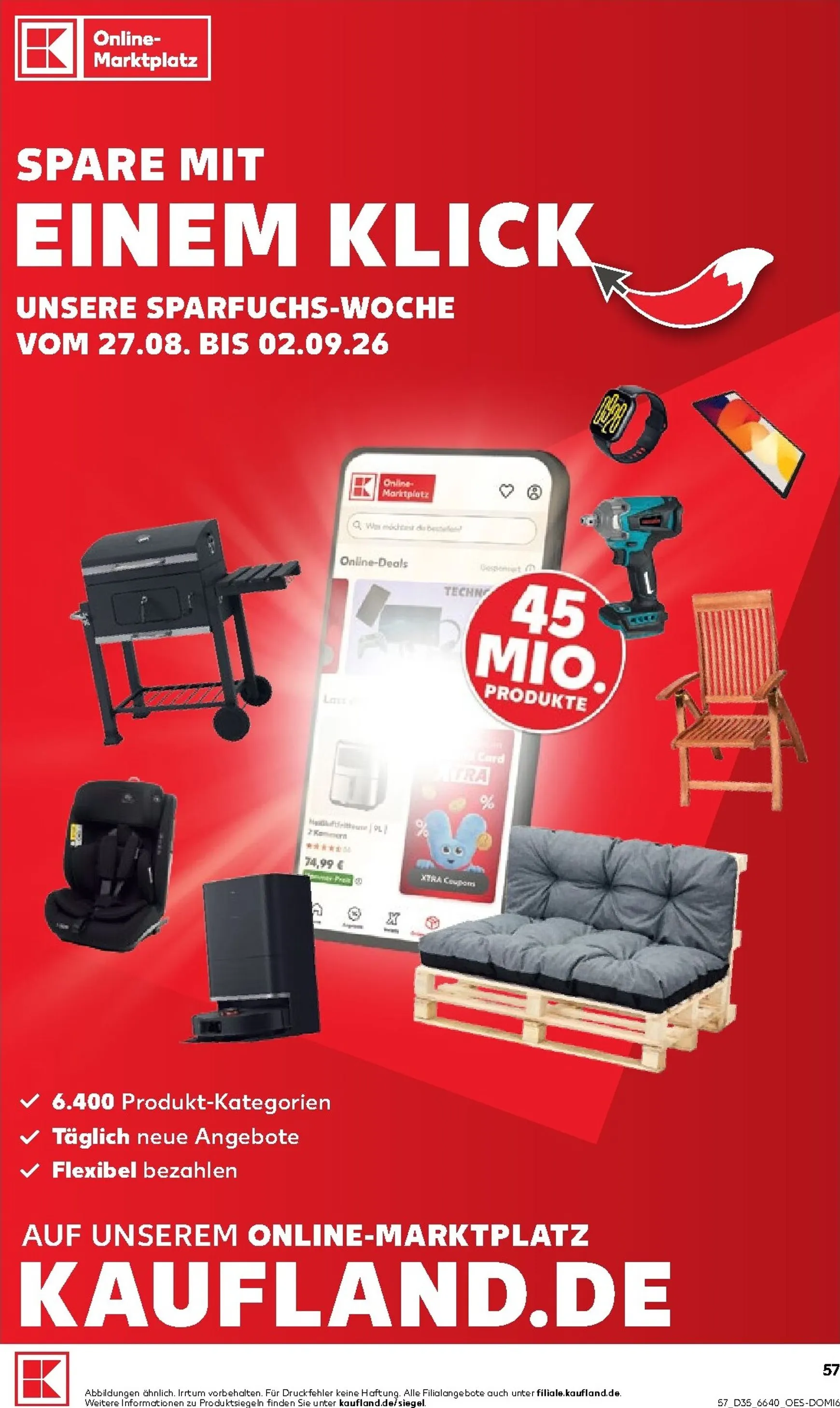 Kaufland Prospekt nächste Woche – von Donnerstag 27.08.2026 bis Mittwoch 02.09.2026 von 27. August bis 2. September 2026 - Prospekt seite 58