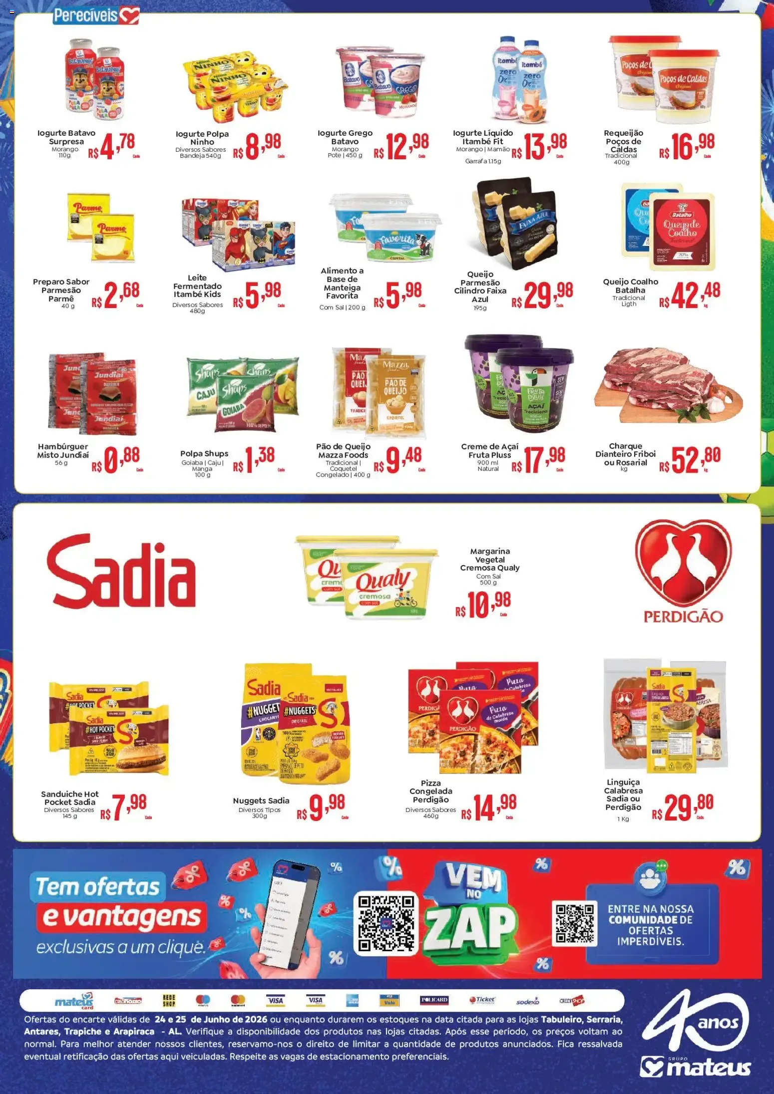 Encarte de Quarta e Quinta Feirão do Horti Mix Mateus 24 de junho até 25 de junho 2026 - Pagina 2