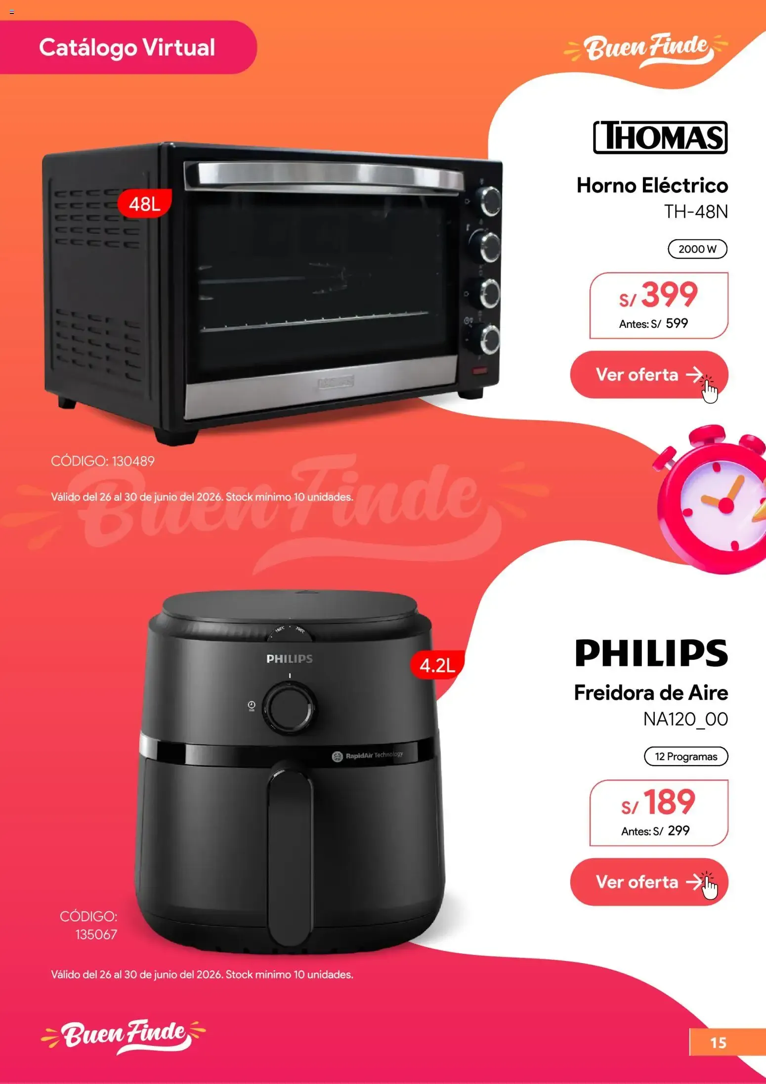 Catalogo de Hiraoka Buen Finde 26 de junio al 30 de junio 2026 - Pag 16