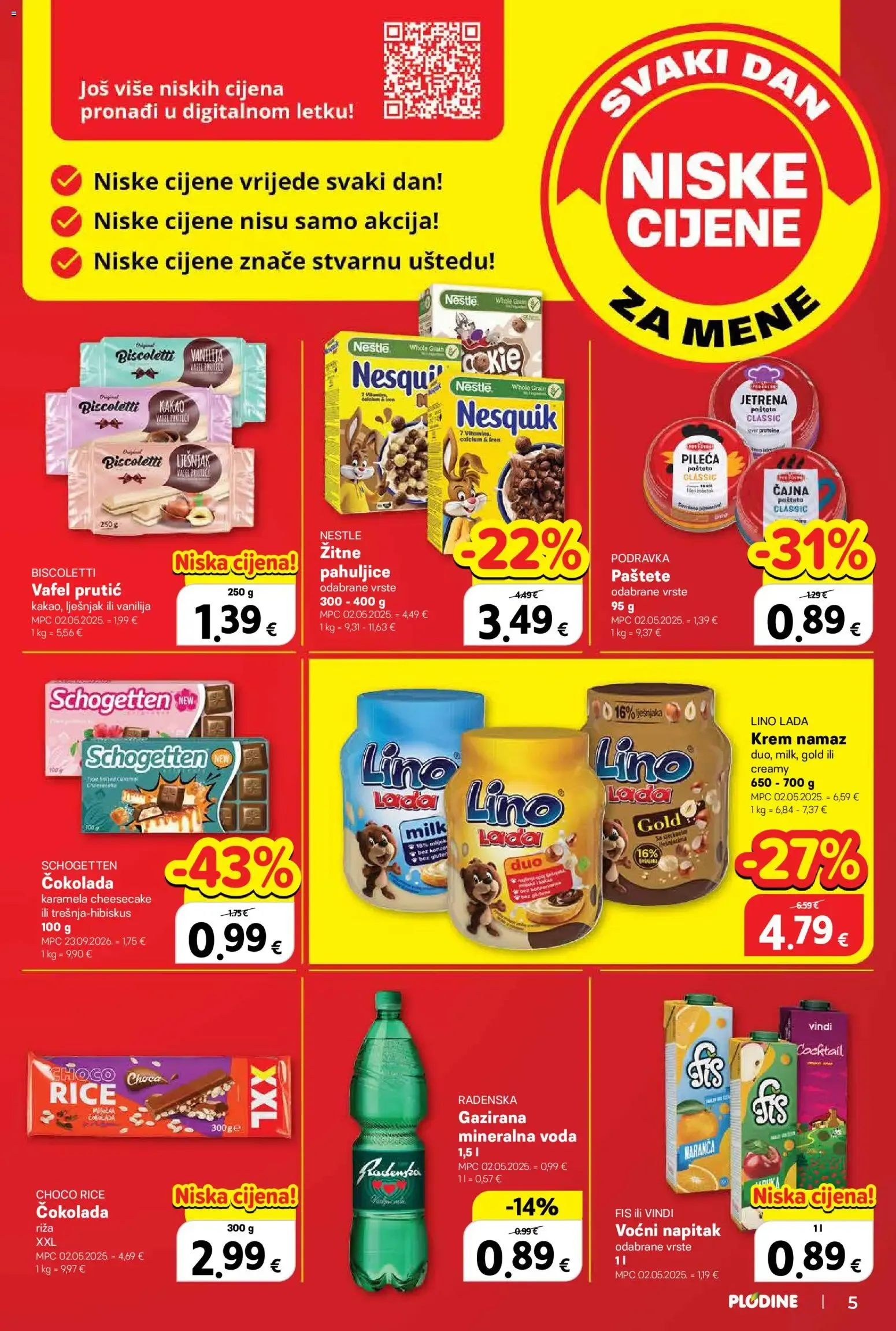 Katalog Plodine - Uvijek od akcije od 21. listopada do 27. listopada 2026. - Pregled Stranica 5