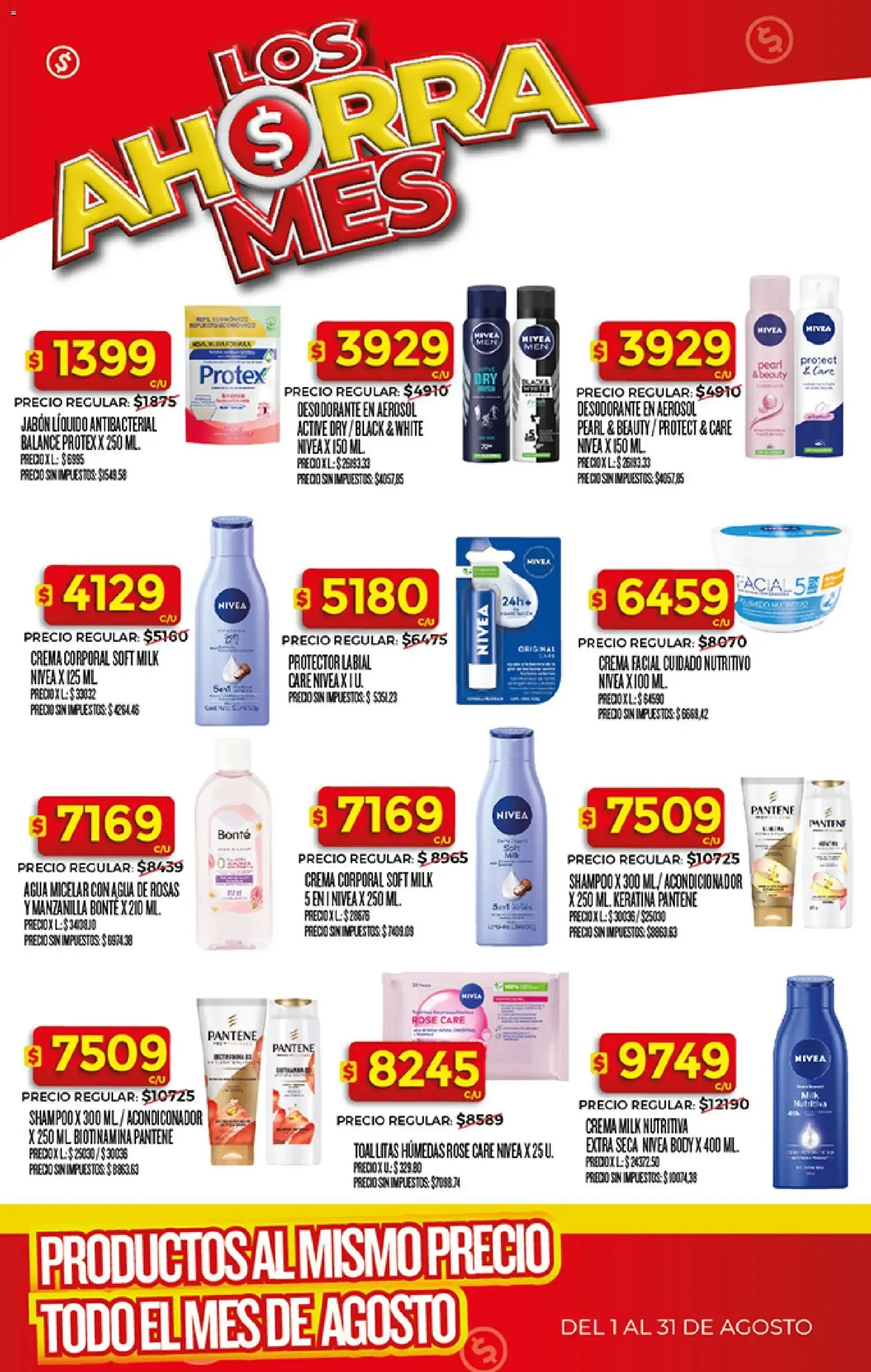 Ofertas de Los Ahorra Mes: Productos al mismo precio todo el mes de Agosto 3 de agosto al 31 de agosto 2026 - Página 11 del catálogo