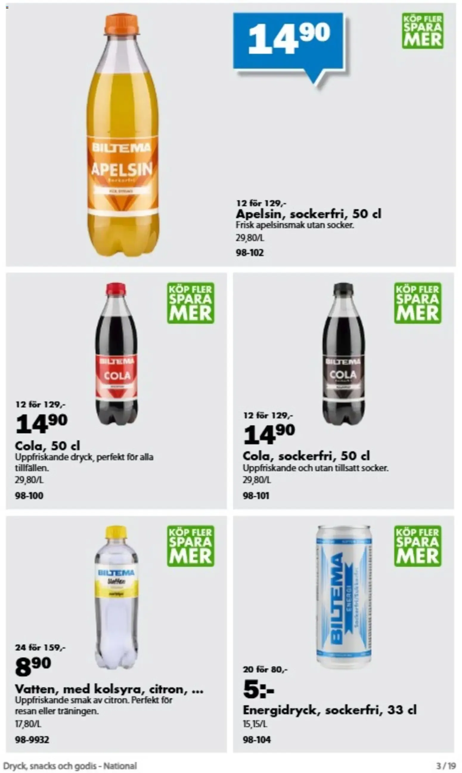 Biltema: Allt för helgmyset! från 21 augusti till 31 december 2026 - Reklamblad sidor 3