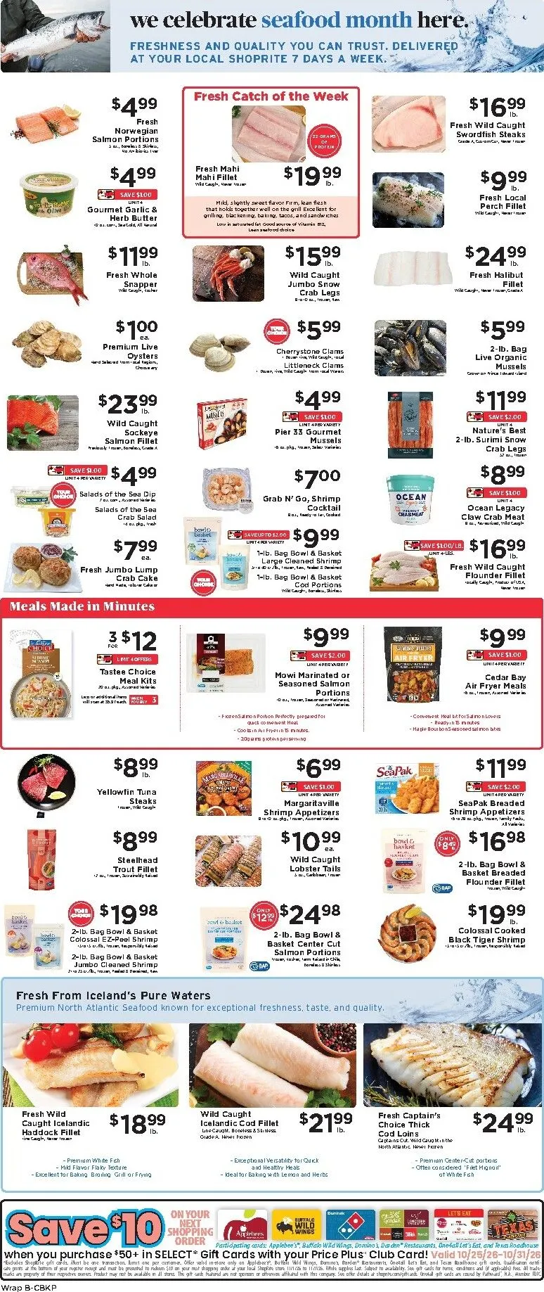 Weekly ad Current ShopRite leaflet valid from Sunday 10/25/2026 to Saturday 10/31/2026 from October 25 to October 31 2026 - Page 13