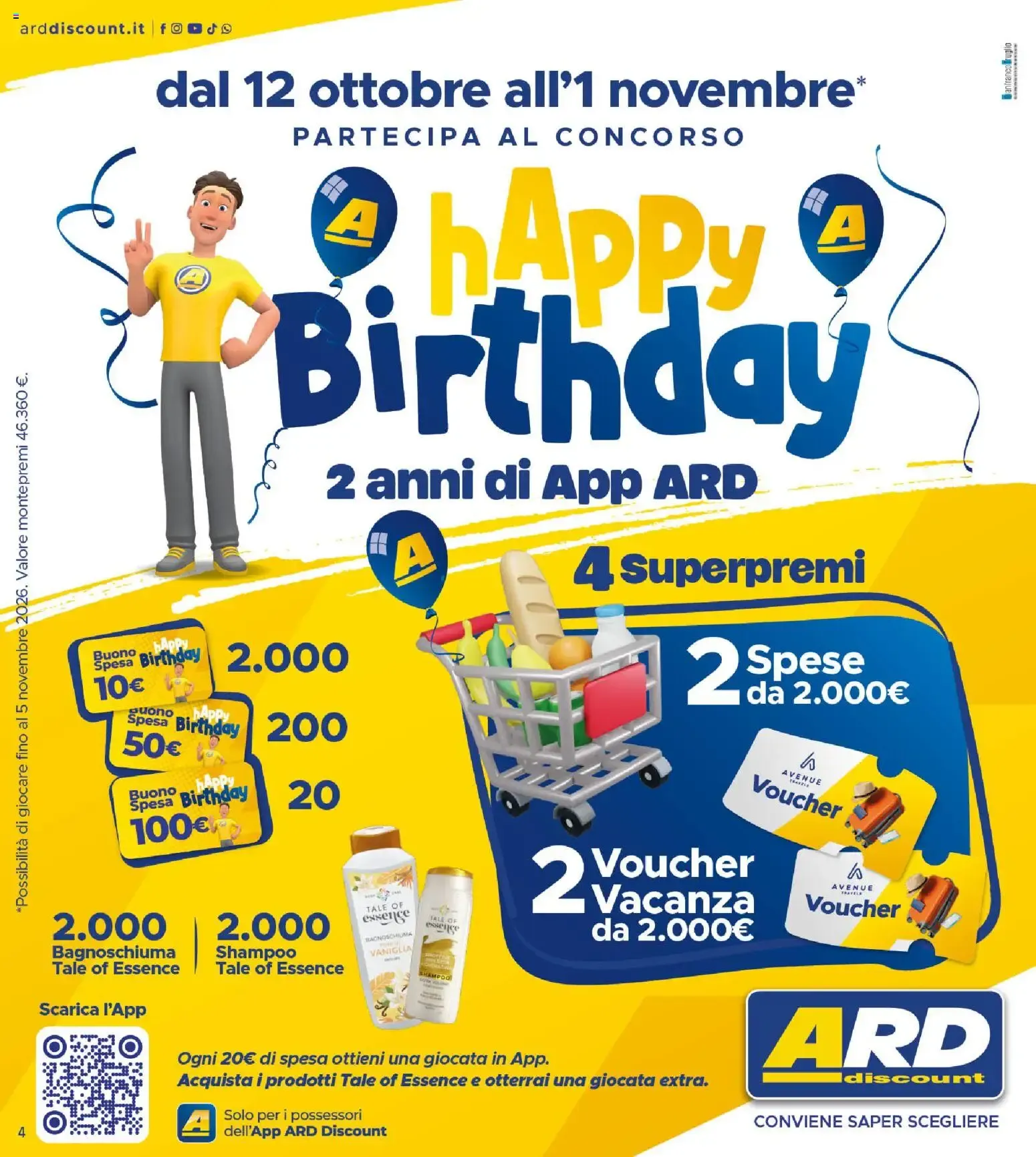 Nuovo ARD Discount volantino dal 08/10/2026 > offerte anteprima 🛍️ da 8 ottobre a 18 ottobre di 2026 - Pagina del volantino 4