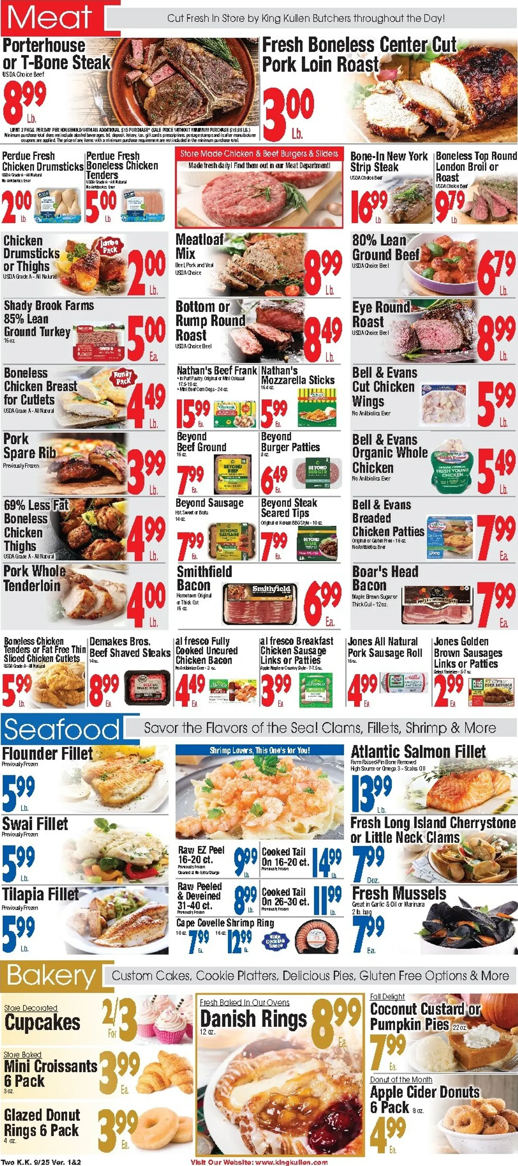 Weekly ad Current King Kullen leaflet valid from Friday 09/25/2026 to Thursday 10/01/2026 from September 25 to October 1 2026 - Page 2