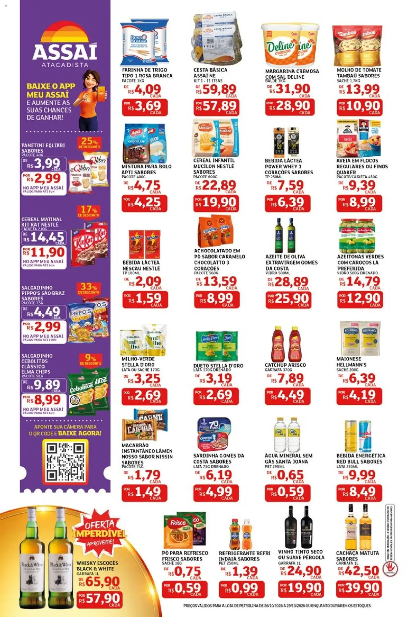 Encarte de Assaí Atacadista ofertas - PE de 26/10/2026 | Promoções Online 26 de outubro até 29 de outubro 2026 - Pagina 2
