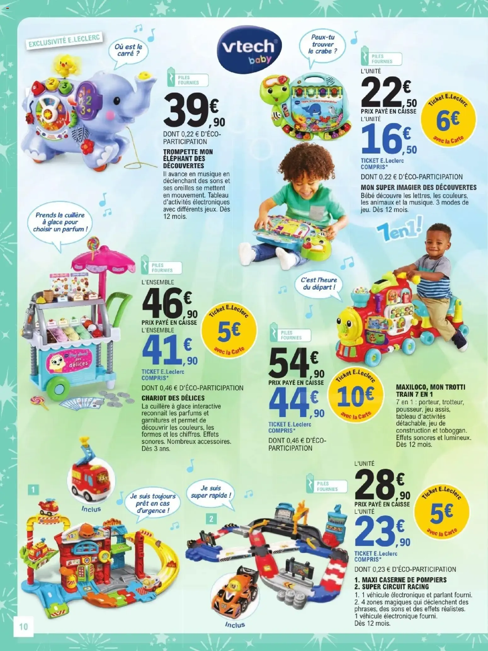 La Fabuleuse Fabrique des Jouets - E.Leclerc du 13 octobre au 5 décembre 2026 - Catalogue page 10