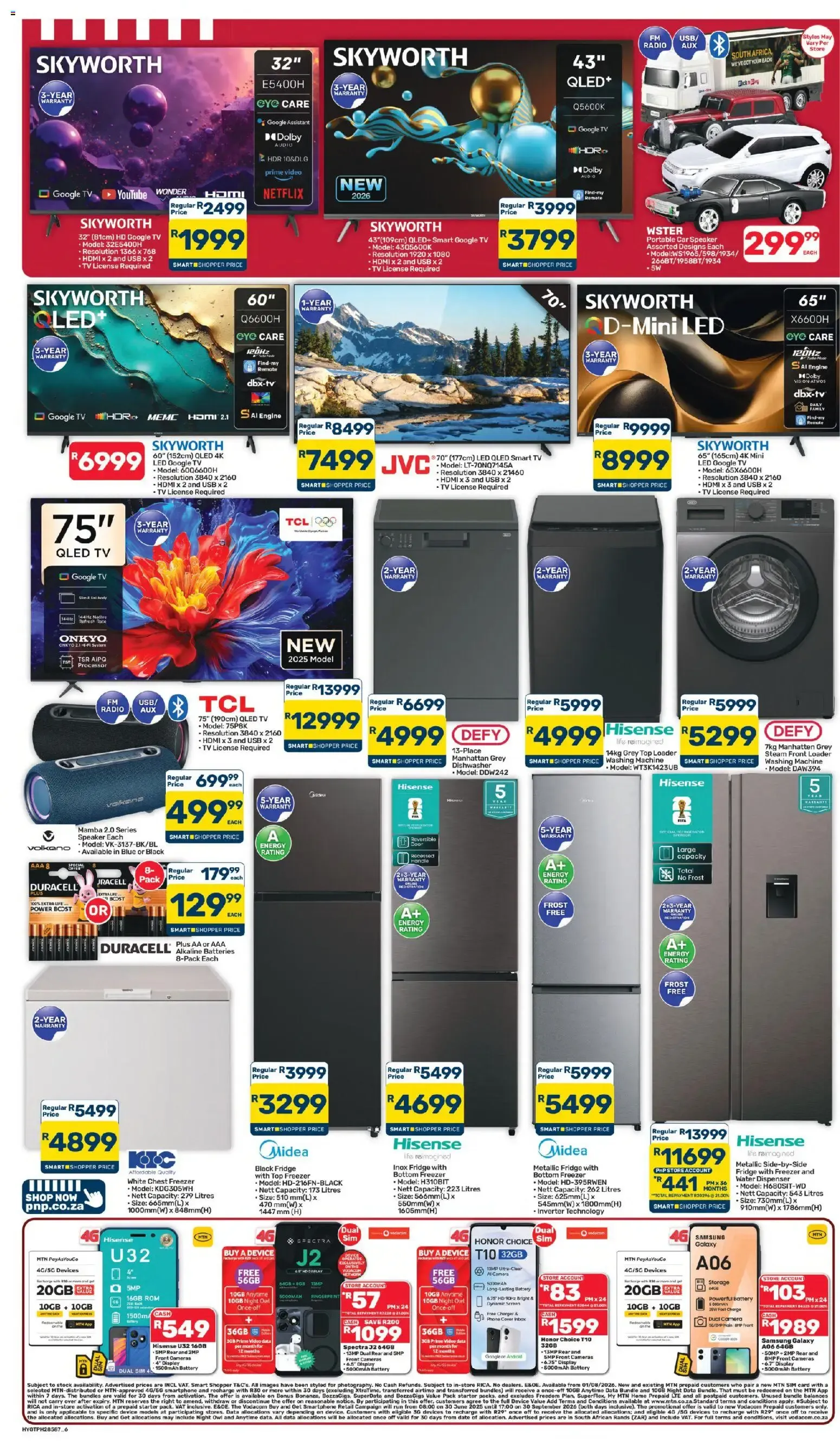 Pick n Pay Inland Provinces - Hypermarket Specials (25/08/2026 - 06/09/2026) Online from 25 August to 6 September 2026 - Catalogue Page 6