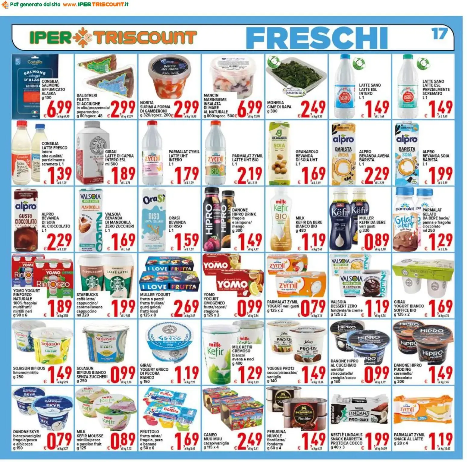 Ipertriscount Supermercati - Scorta Vacanze! da 10 luglio a 21 luglio di 2026 - Pagina del volantino 17