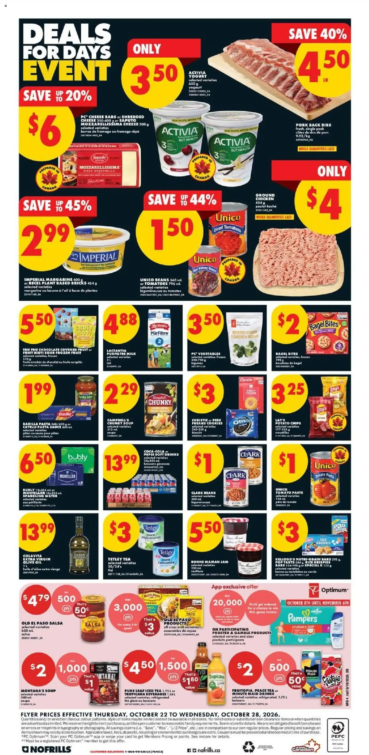 No Frills weekly flyer - ON from Oct 22, 2026 > weekly specials & deals from October 22 to October 28 2026 - flyer page 4