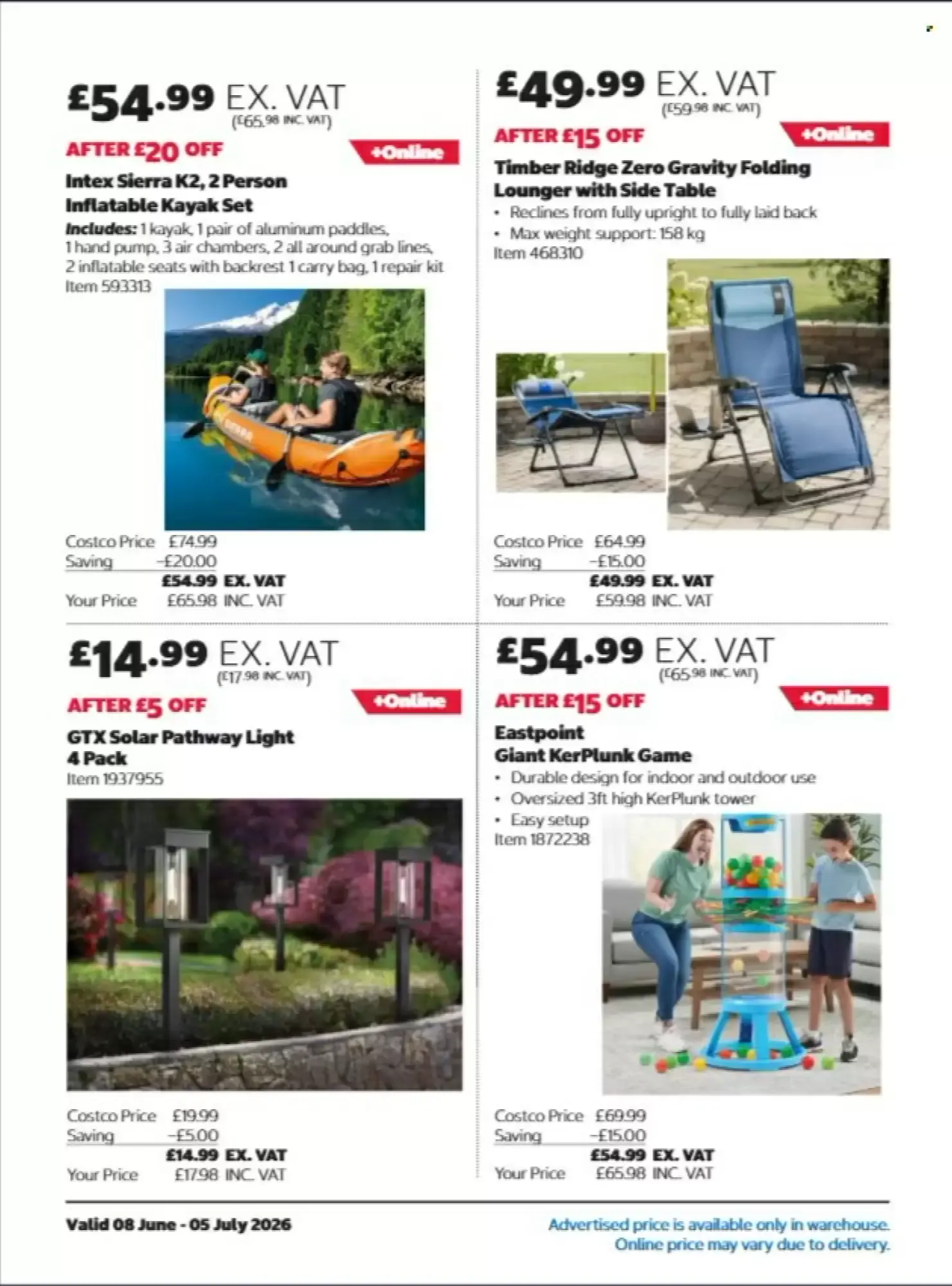 Costco leaflet from 8 June to 5 July 2026 - Catalogue Page 2