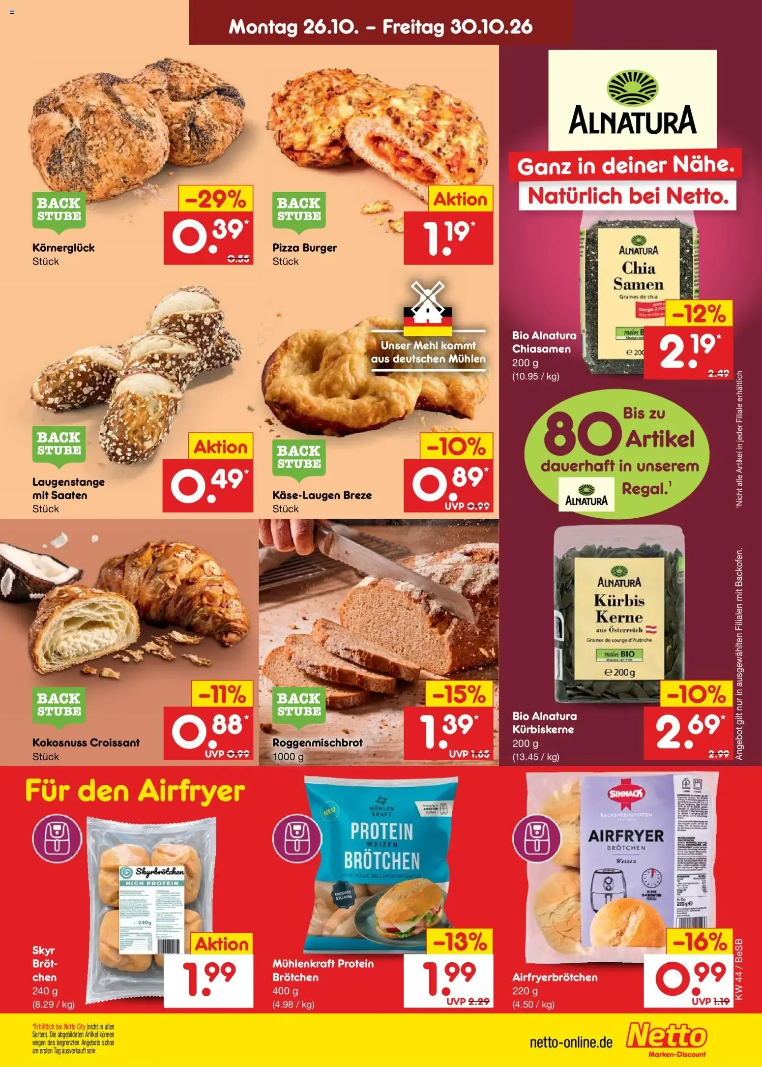 Netto Marken-Discount Prospekt (ab 26.10.2026) » Angebote von 26. Oktober bis 30. Oktober 2026 - Prospekt seite 13