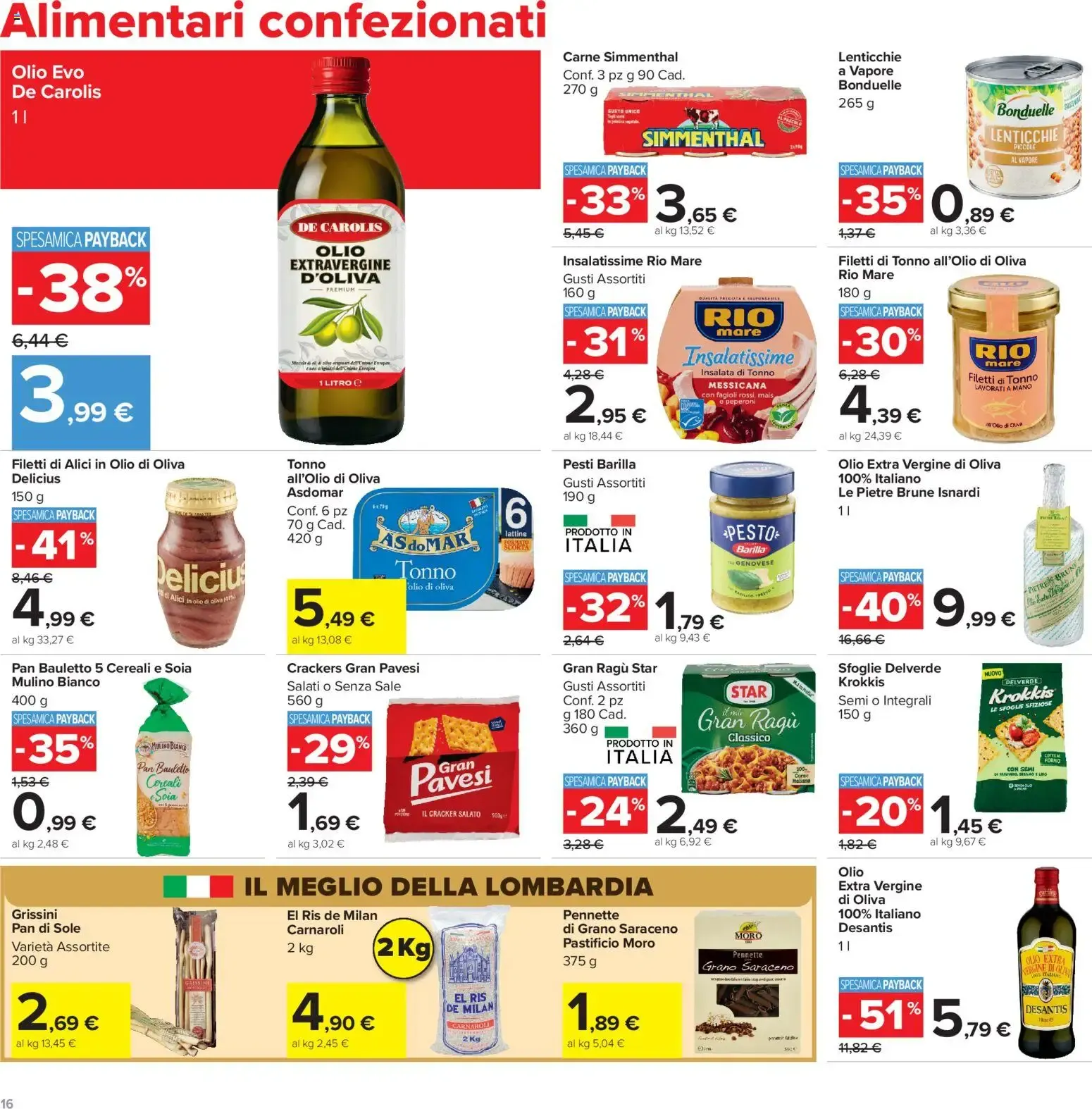 Nuovo Carrefour volantino Market Grandi Marche dal 15/09/2026 > offerte anteprima 🛍️ da 15 settembre a 28 settembre di 2026 - Pagina del volantino 16