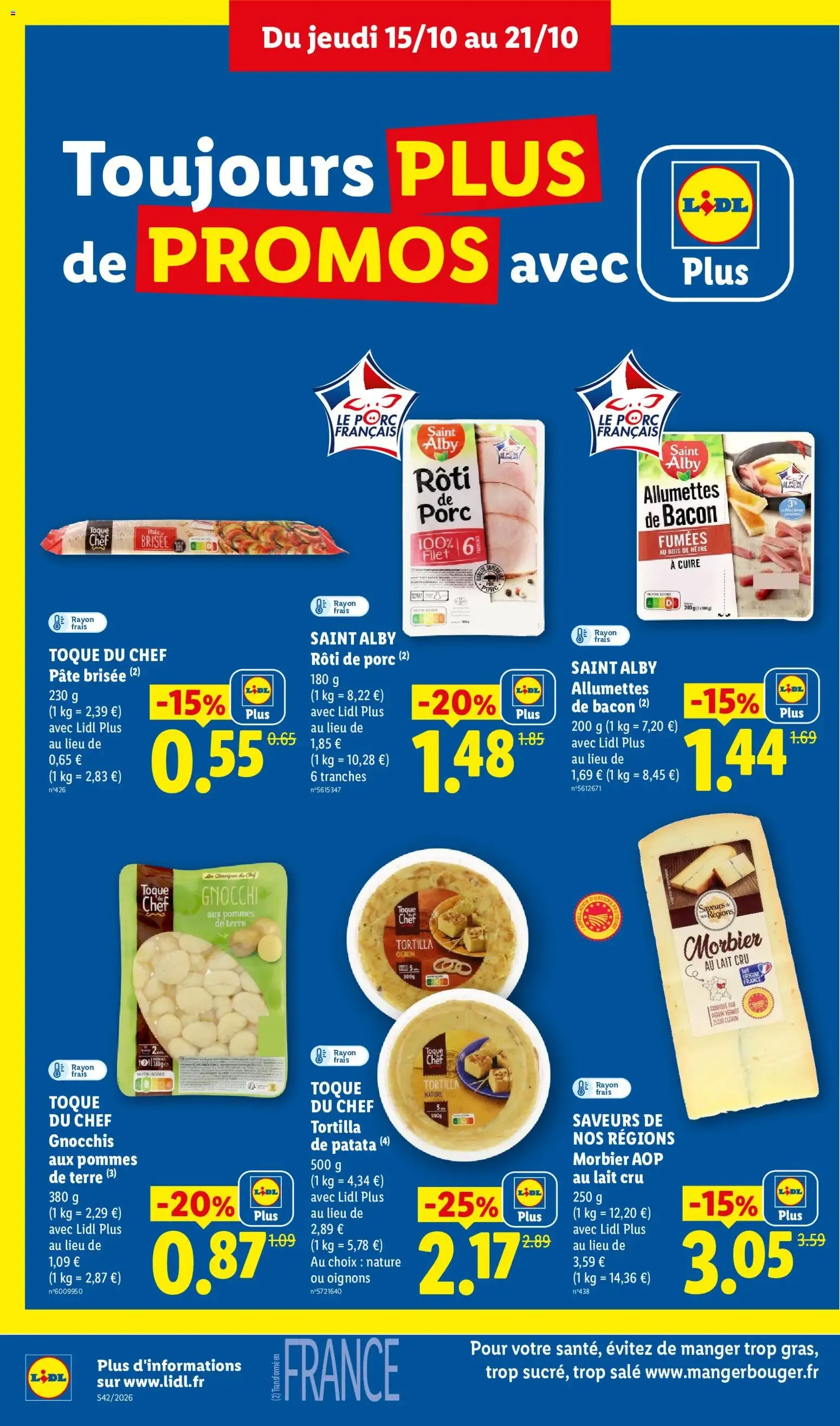 Catalogue LIDL du 15/10/2026 | Promo prospectus en ligne du 15 octobre au 21 octobre 2026 - Catalogue page 16