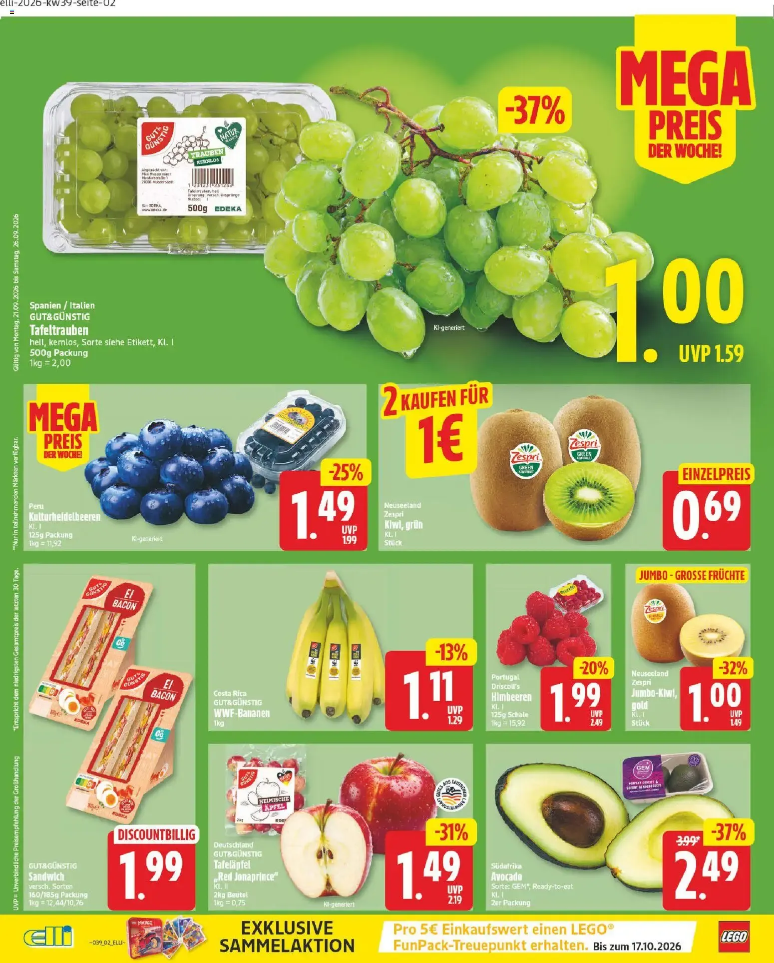Elli Markt Prospekt vom 21.09.2026 – Angebote online von 21. September bis 26. September 2026 - Prospekt seite 2
