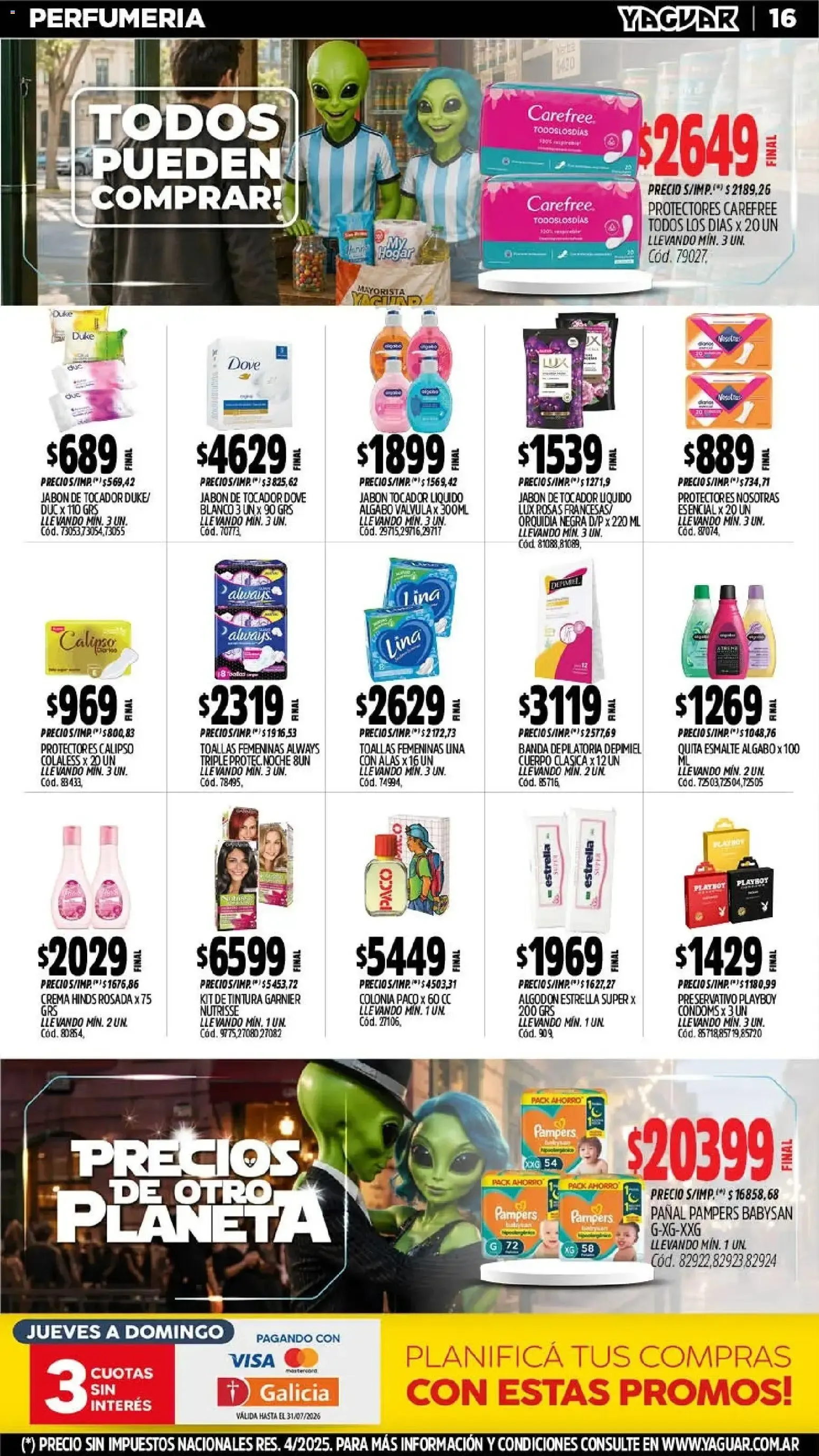 Ofertas de Yaguar - Oferta Semanal San Juan del 13/07/2026 - 18/07/2026 13 de julio al 18 de julio 2026 - Página 17 del catálogo
