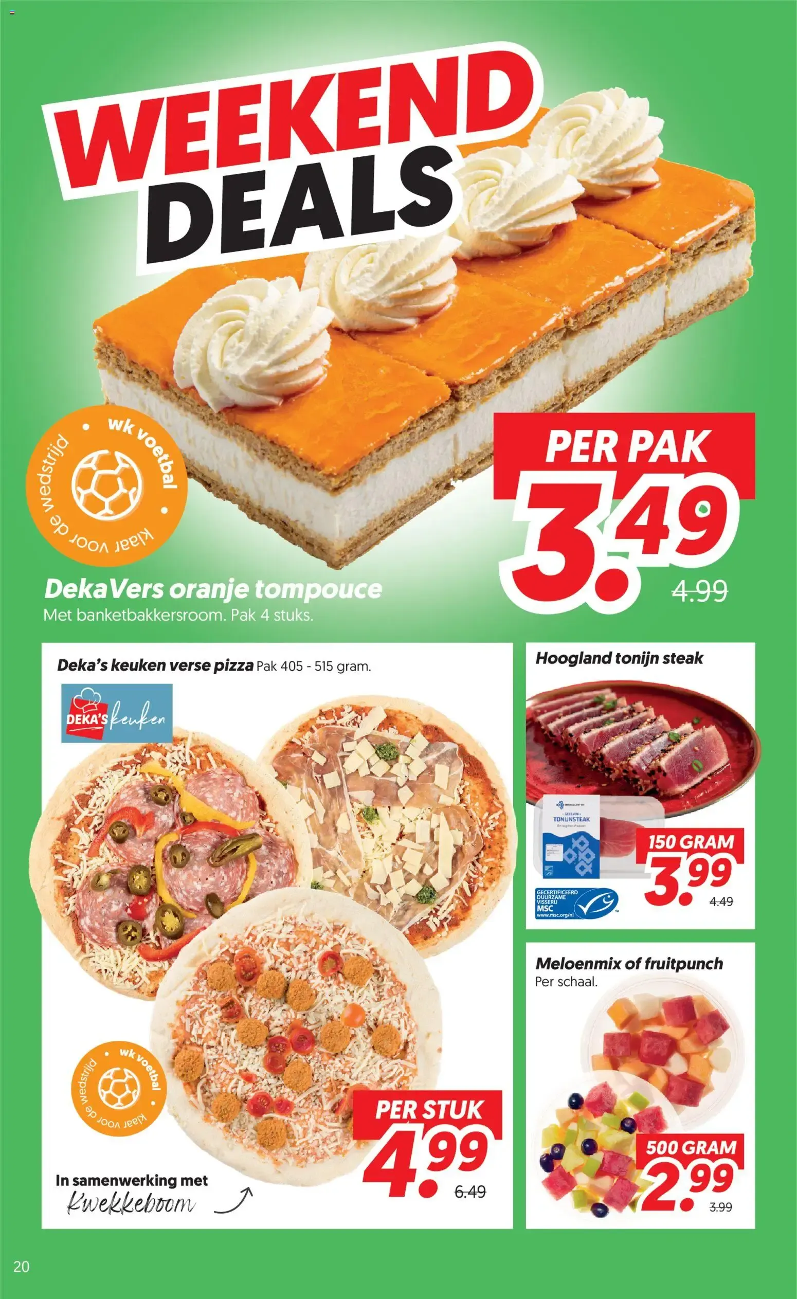 Dekamarkt Folder - Acties de la semana y Rueda de Premios WK van 9 juni tot 15 juni 2026 - Folder pagina 20