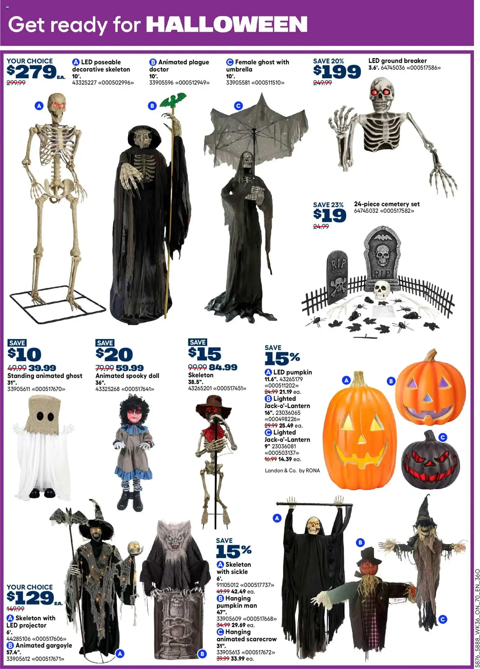 Rona weekly flyer from Oct 1, 2026 > weekly specials & deals from October 1 to October 14 2026 - flyer page 7