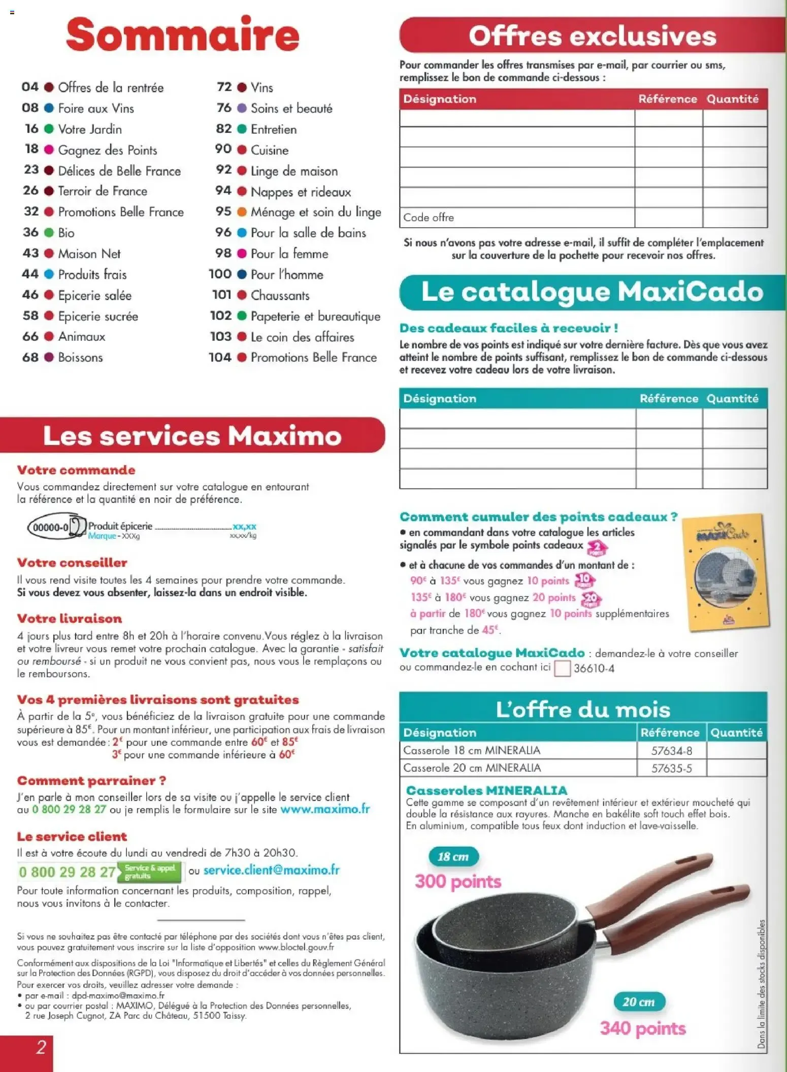 Maximo catalogue epicerie à partir du 24/08/2026 - promo en ligne du 24 août au 27 septembre 2026 - Catalogue page 2