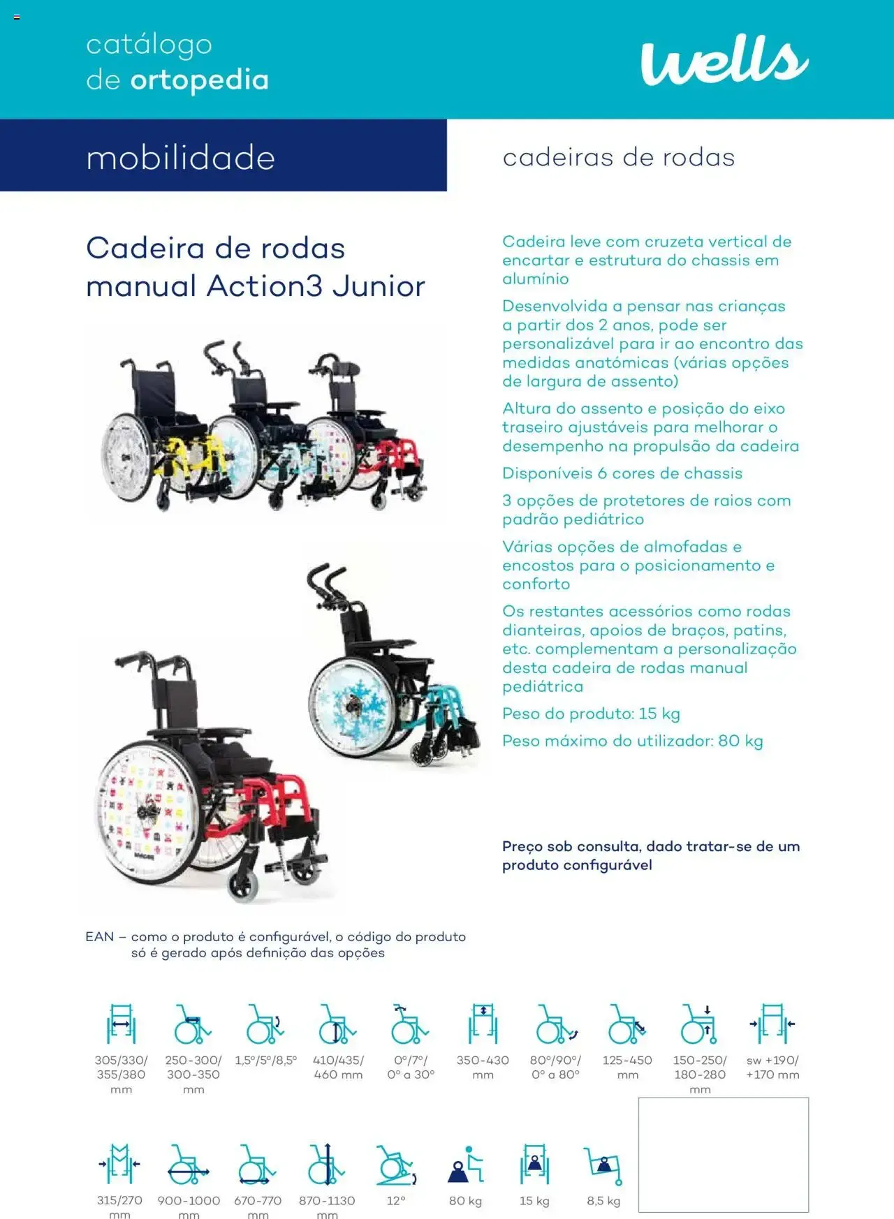 Folheto Well’s Catálogo de Ortopedia » de 12/02/2024 - 31/12/2026 de 12 de fevereiro até 31 de dezembro 2026 - Pagina 16