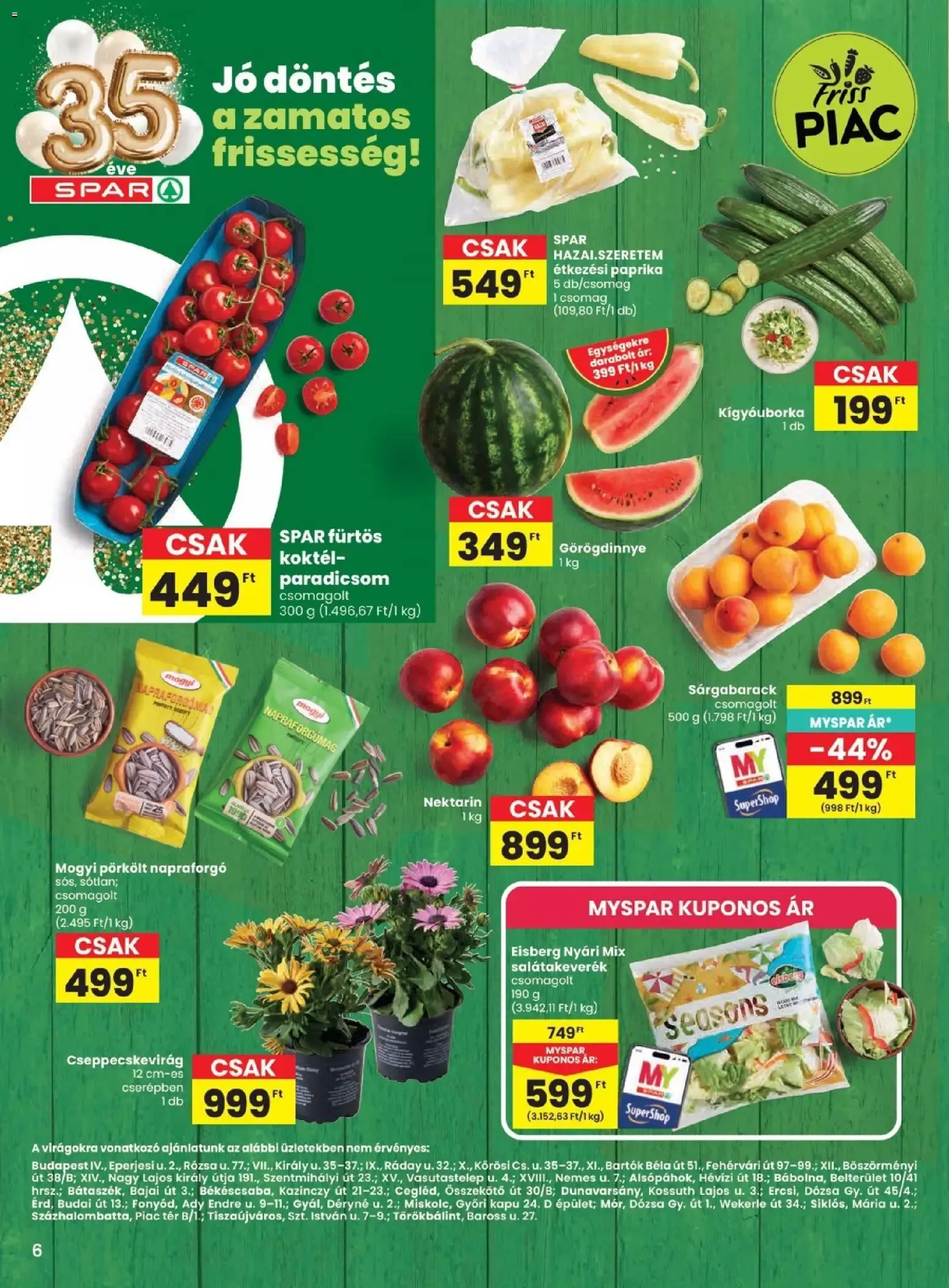 Katalógus Spar: Promociones de cumpleaños y súper precios június 11.-tól június 17.-ig 2026. - Oldal 6