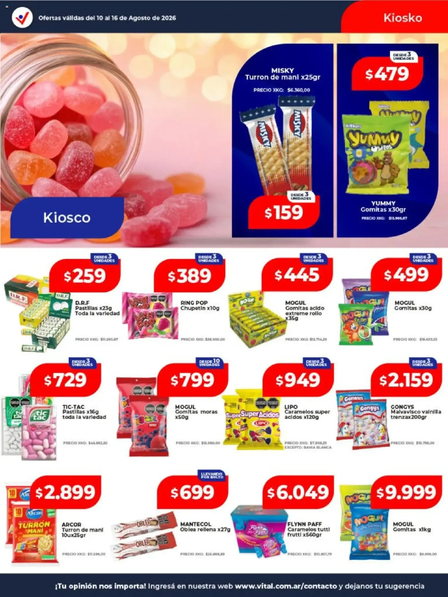 Ofertas de Vital Supermayorista - Ofertas 10 de agosto al 16 de agosto 2026 - Página 21 del catálogo