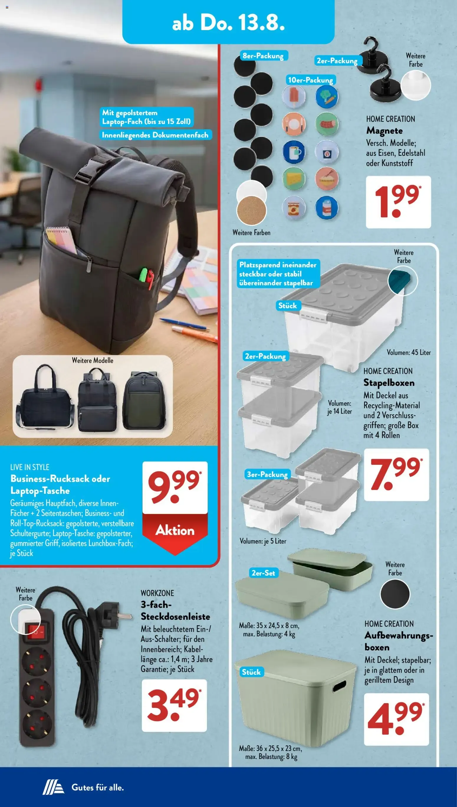 Aldi Süd Tiefpreis-Highlight von 10. August bis 15. August 2026 - Prospekt seite 6