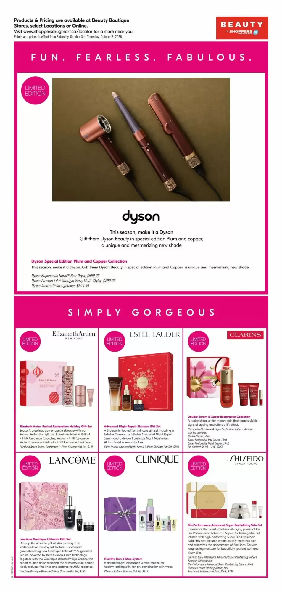 Shoppers Drug Mart flyer week 40 from October 3 to October 8 2026 - flyer page 16