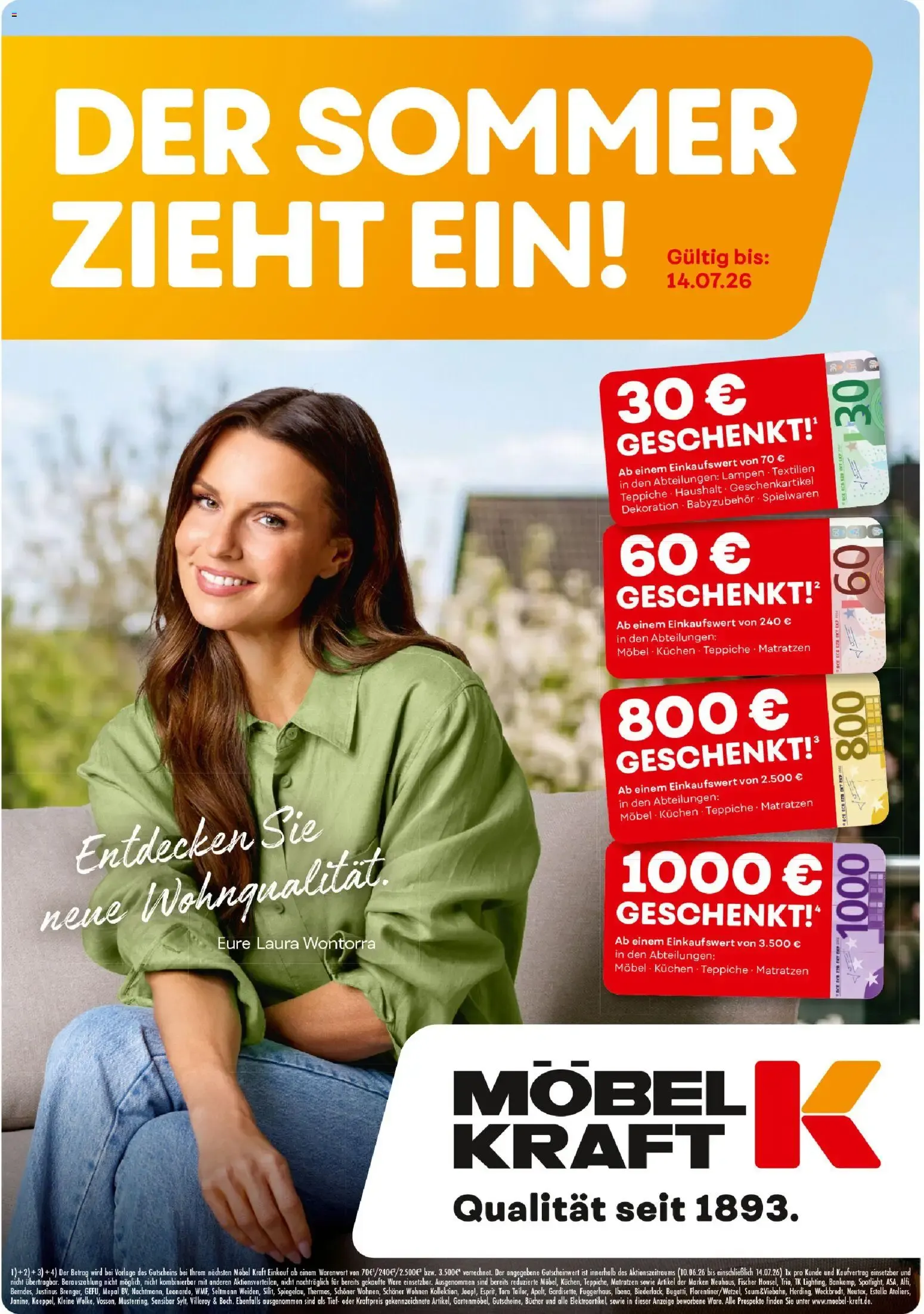 DER SOMMER ZIEHT EIN!