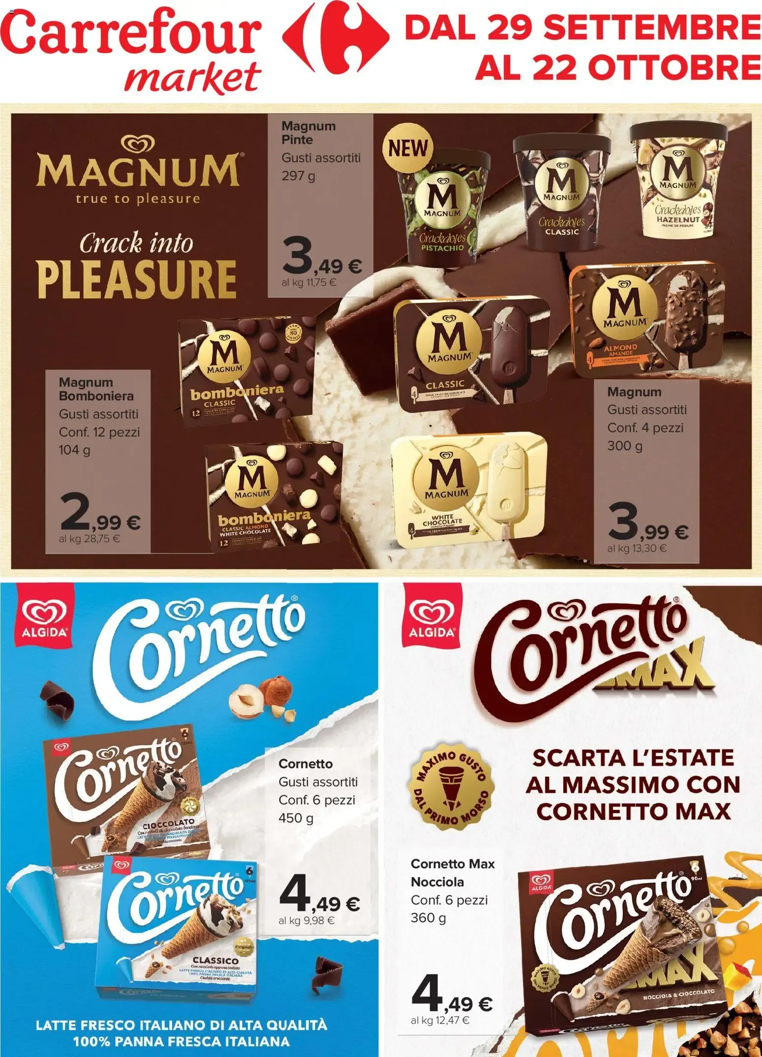 Nuovo Carrefour volantino Market Speciale Unilever dal 29/09/2026 > offerte anteprima 🛍️ da 29 settembre a 22 ottobre di 2026 - Pagina del volantino 1