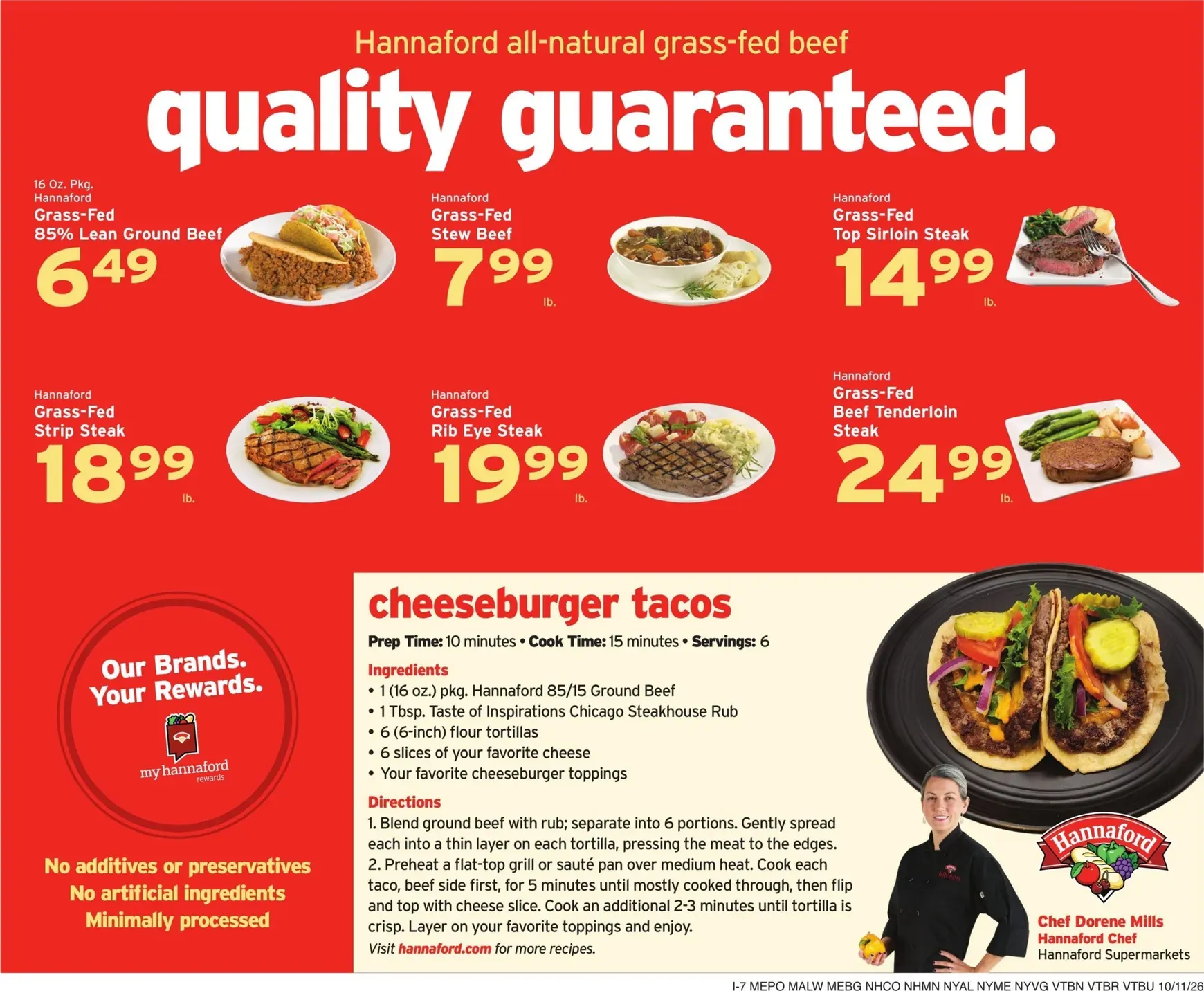 Weekly ad Current Hannaford leaflet valid from Sunday 10/11/2026 to Saturday 10/17/2026 from October 11 to October 17 2026 - Page 15