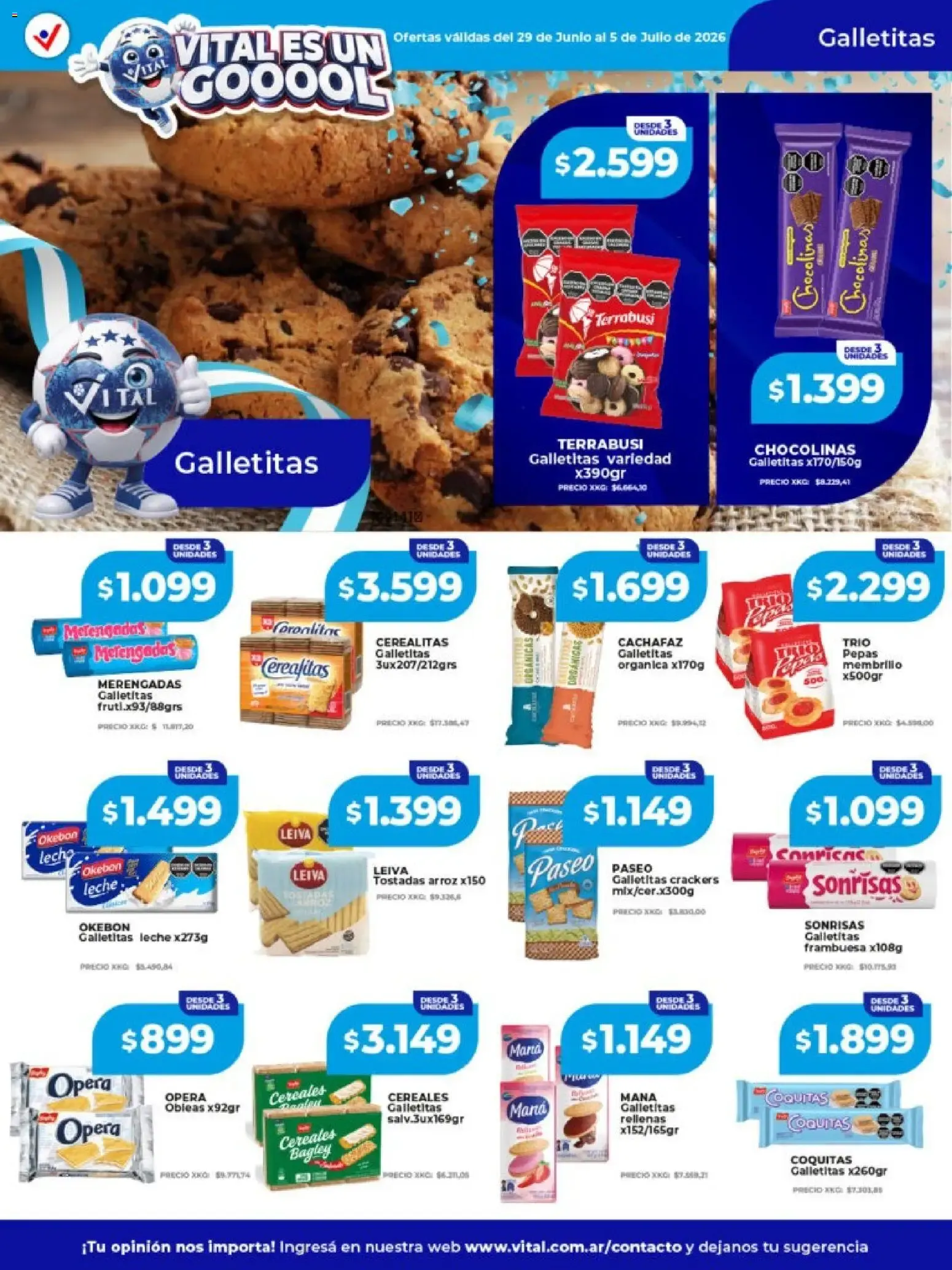 Ofertas de Vital - Ofertas || del 29/06/2026 - 05/07/2026 || Catálogo 29 de junio al 5 de julio 2026 - Página 17 del catálogo