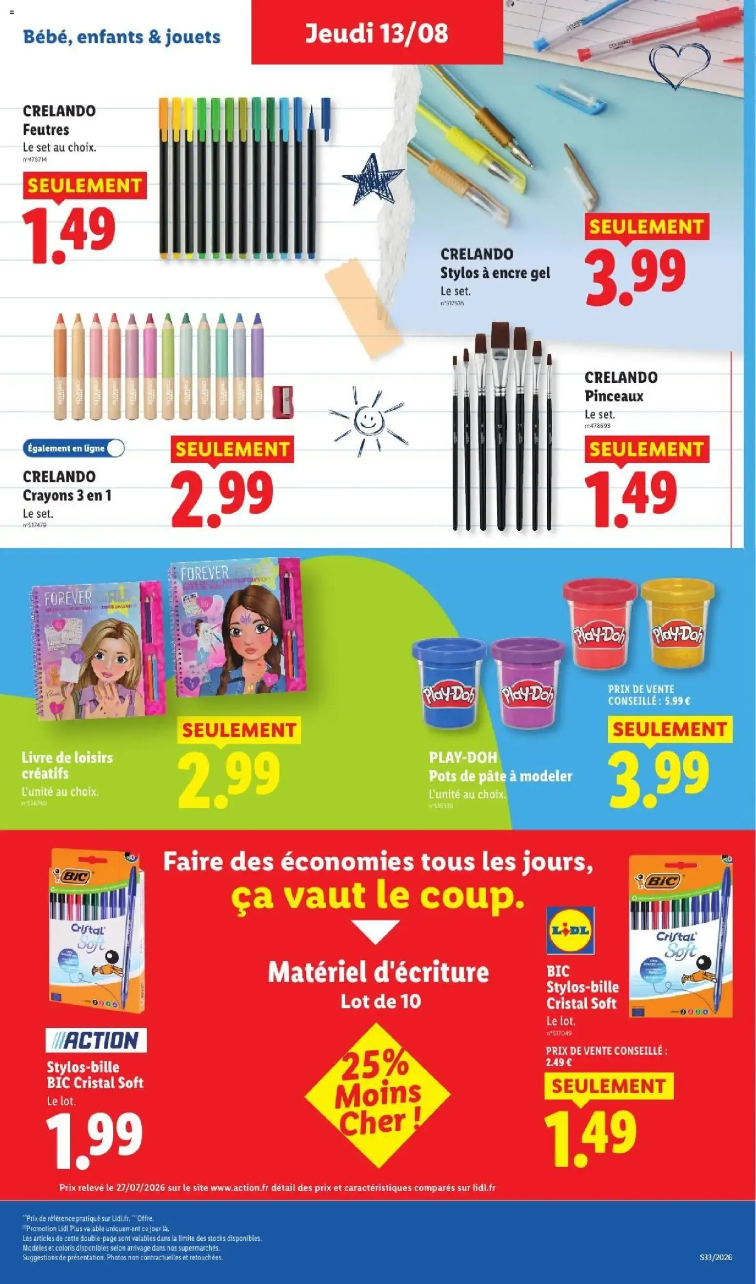 Catalogue LIDL du 13/08/2026 | Promo prospectus en ligne du 13 août au 19 août 2026 - Catalogue page 38