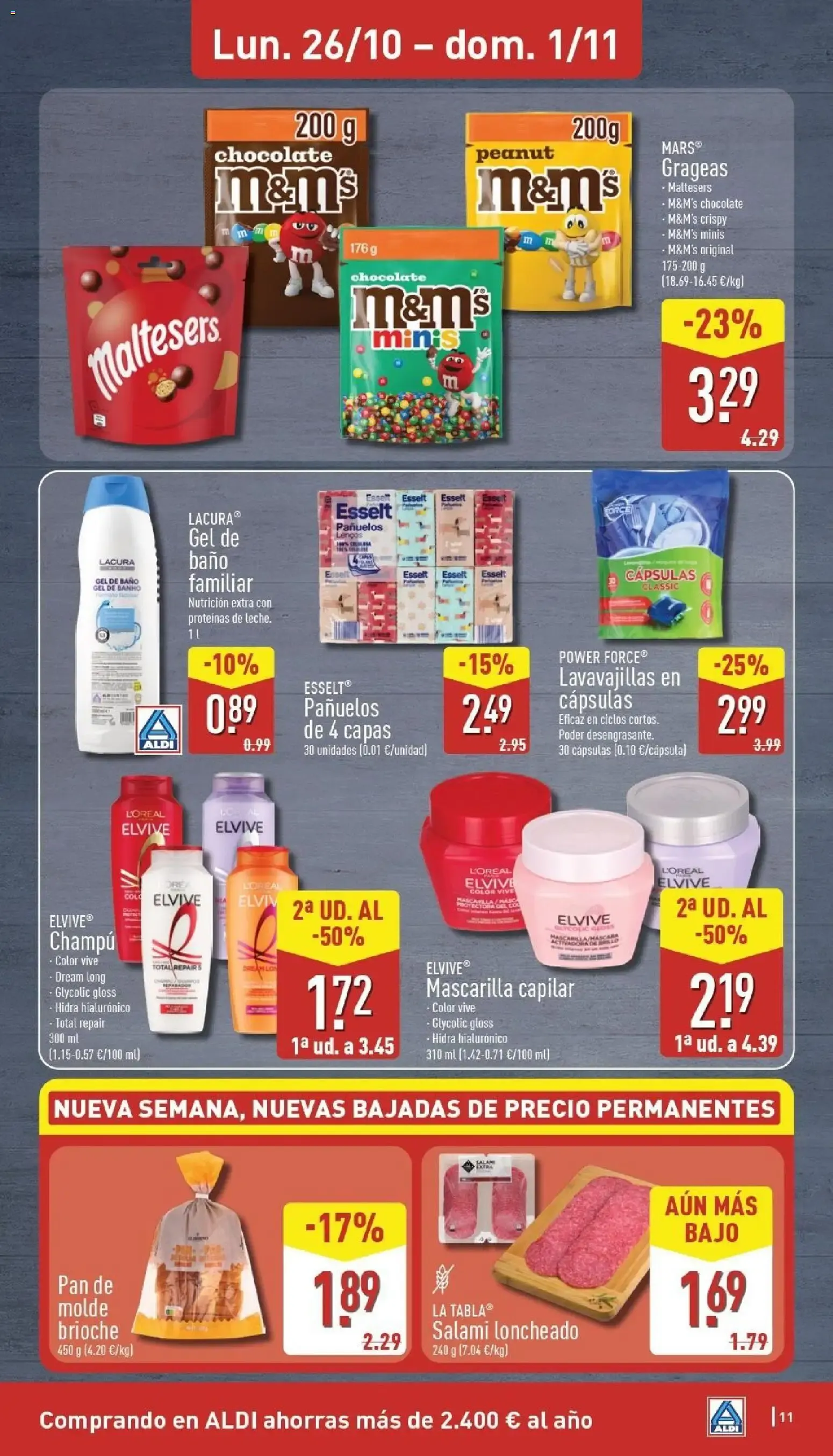 Catálogo de Aldi: Bajos precios en frescos 26 de octubre al 1 de noviembre 2026 - Página 11