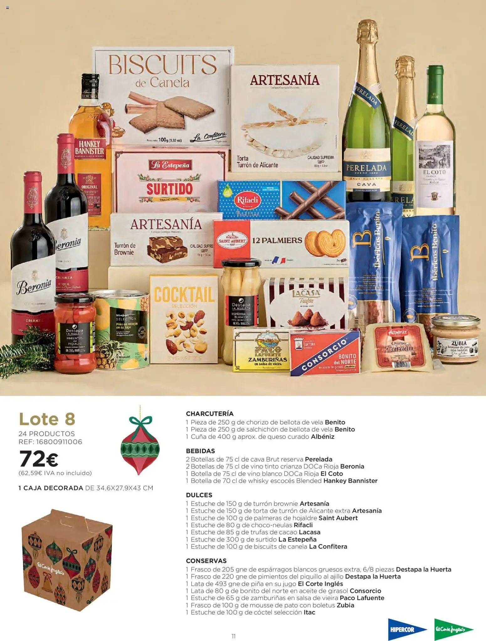 Catálogo de El Corte Inglés Cestas Navidad 2026 Cataluňa 08/10/2026 │Catálogo 8 de octubre al 5 de enero 2027 - Página 11