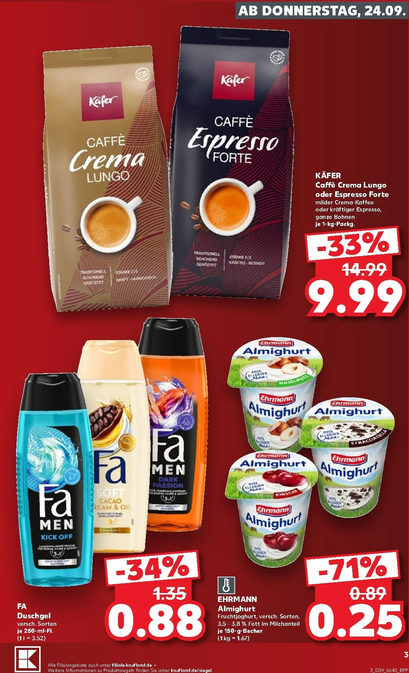 Kaufland Prospekt nächste Woche – von Donnerstag 24.09.2026 bis Mittwoch 30.09.2026 von 24. September bis 30. September 2026 - Prospekt seite 3